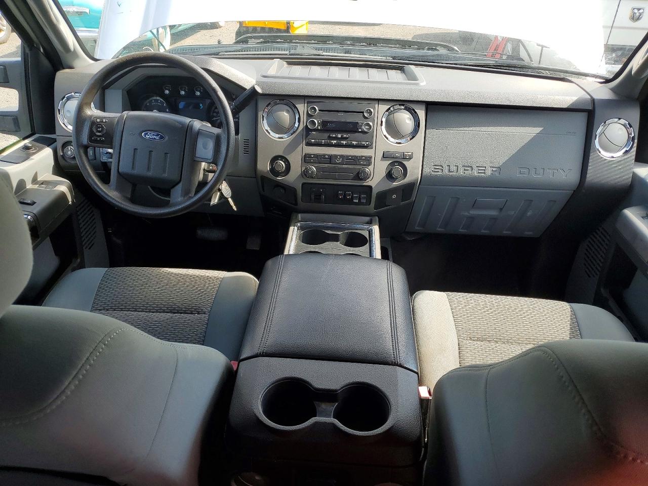 2012 Ford F250 Super Duty Silver vin: 1FT7X2B63CEA94678