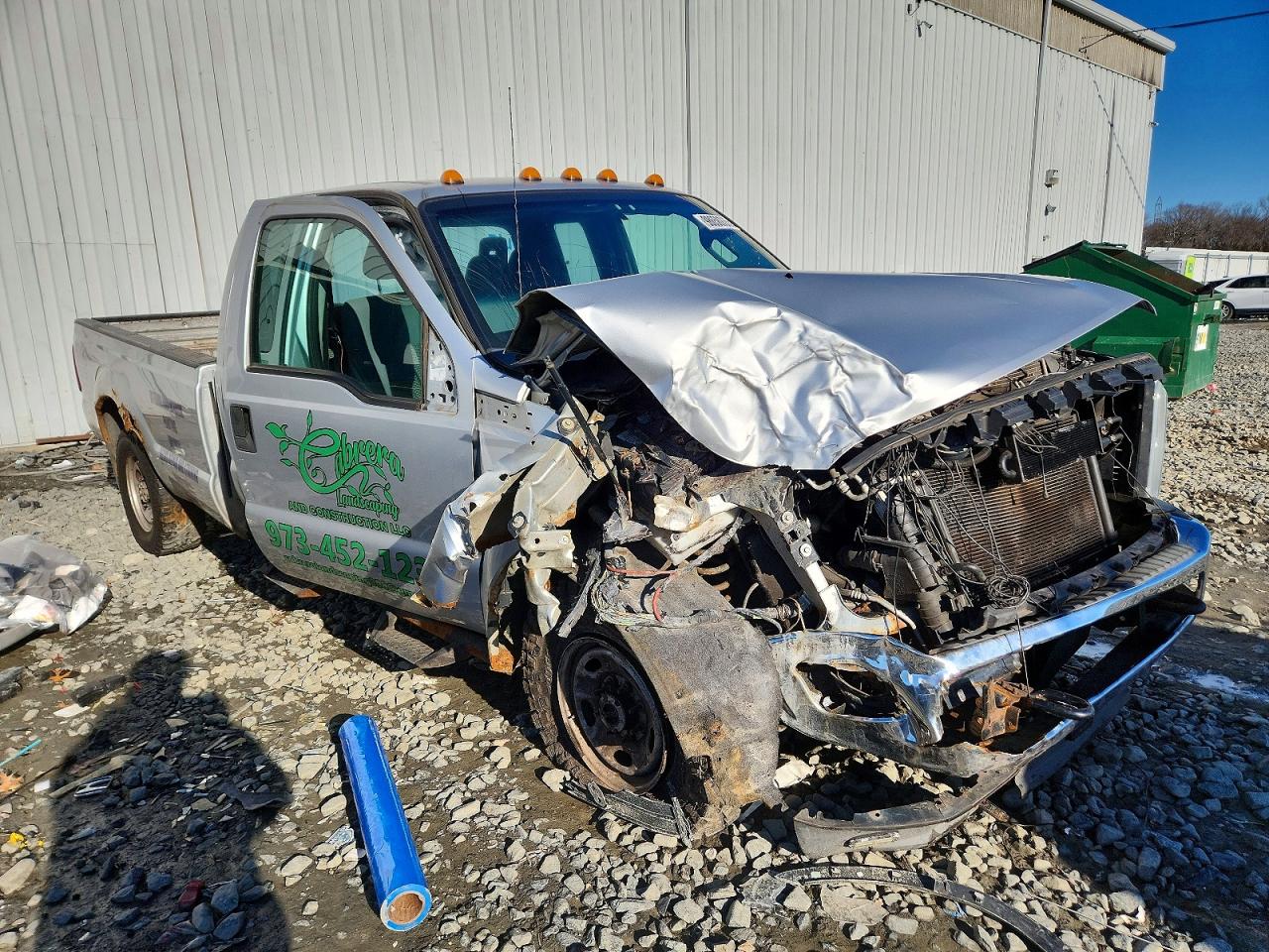 2013 Ford F250 Super Duty Silver vin: 1FT7X2B63DEB70952