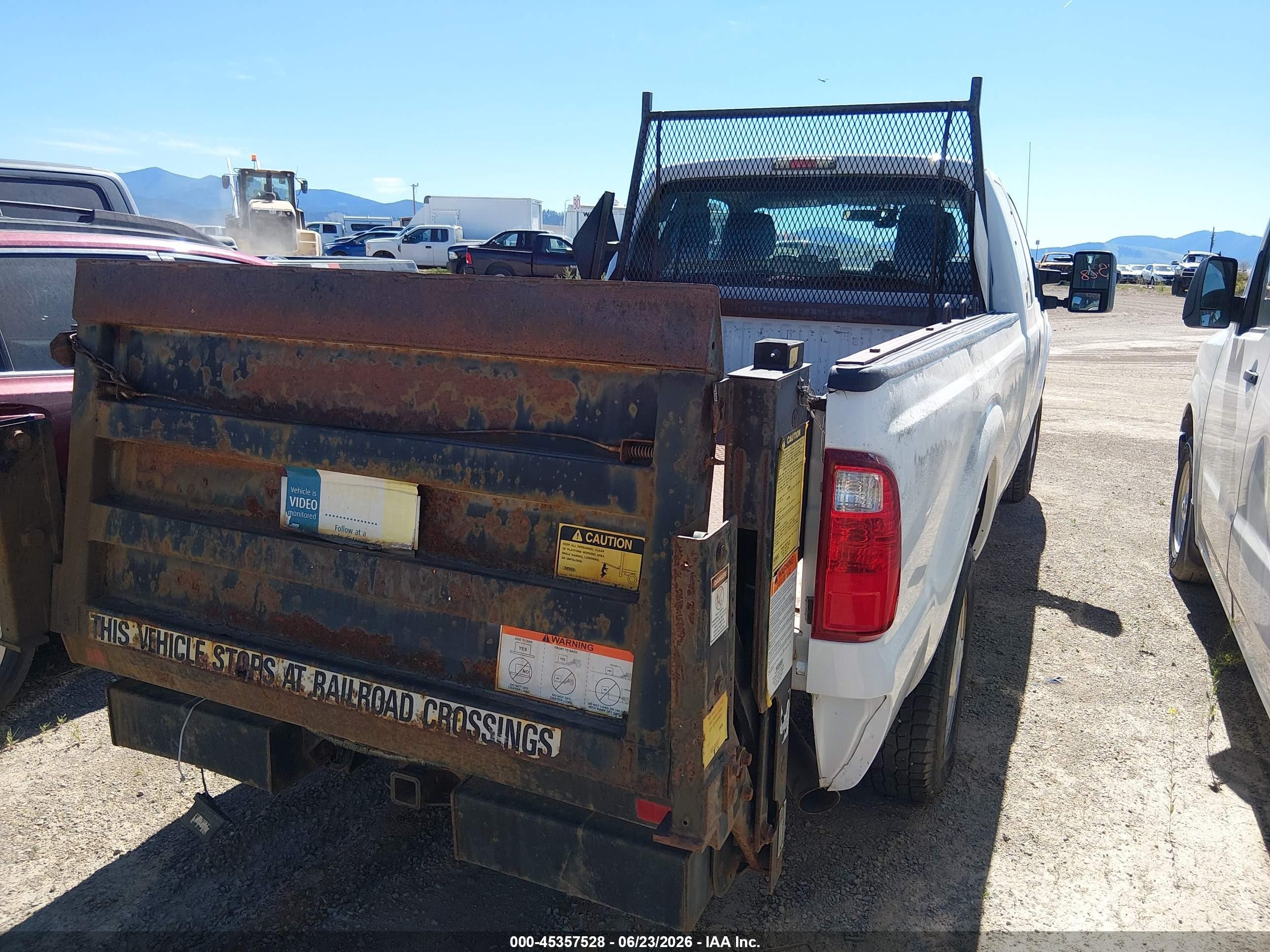 2012 Ford Super Duty F-250 Srw Lariat/xl/xlt White vin: 1FT7X2B64CEB07695