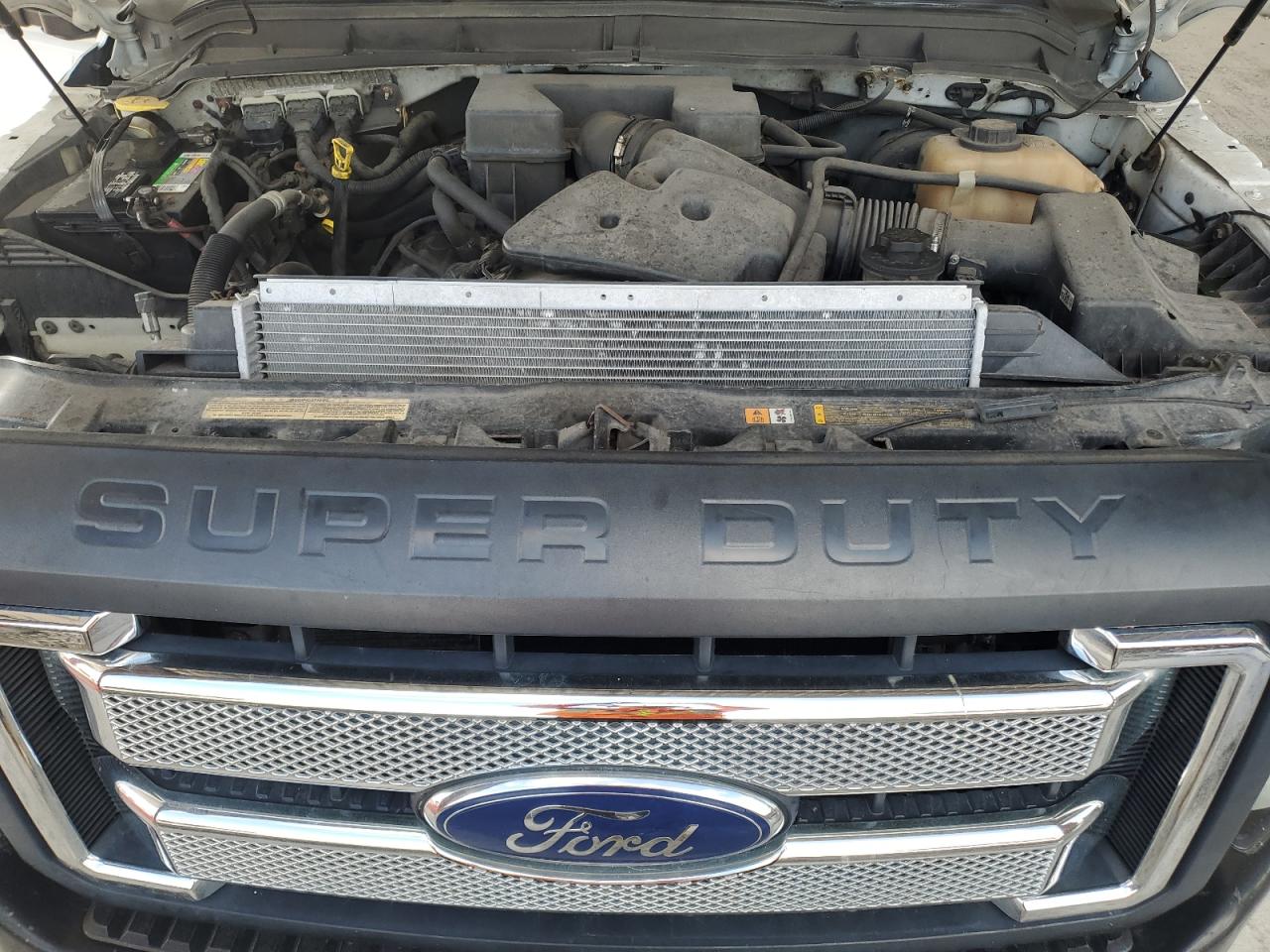 2013 Ford F250 Super Duty Белый vin: 1FT7X2B64DEA23829