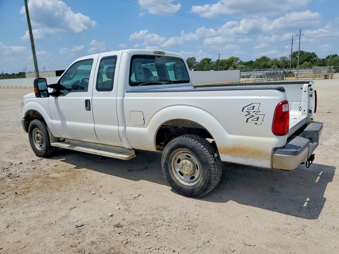 2013 Ford F250 Super Duty Белый vin: 1FT7X2B64DEB57272