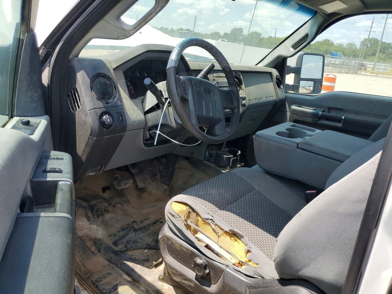 2013 Ford F250 Super Duty Белый vin: 1FT7X2B64DEB57272