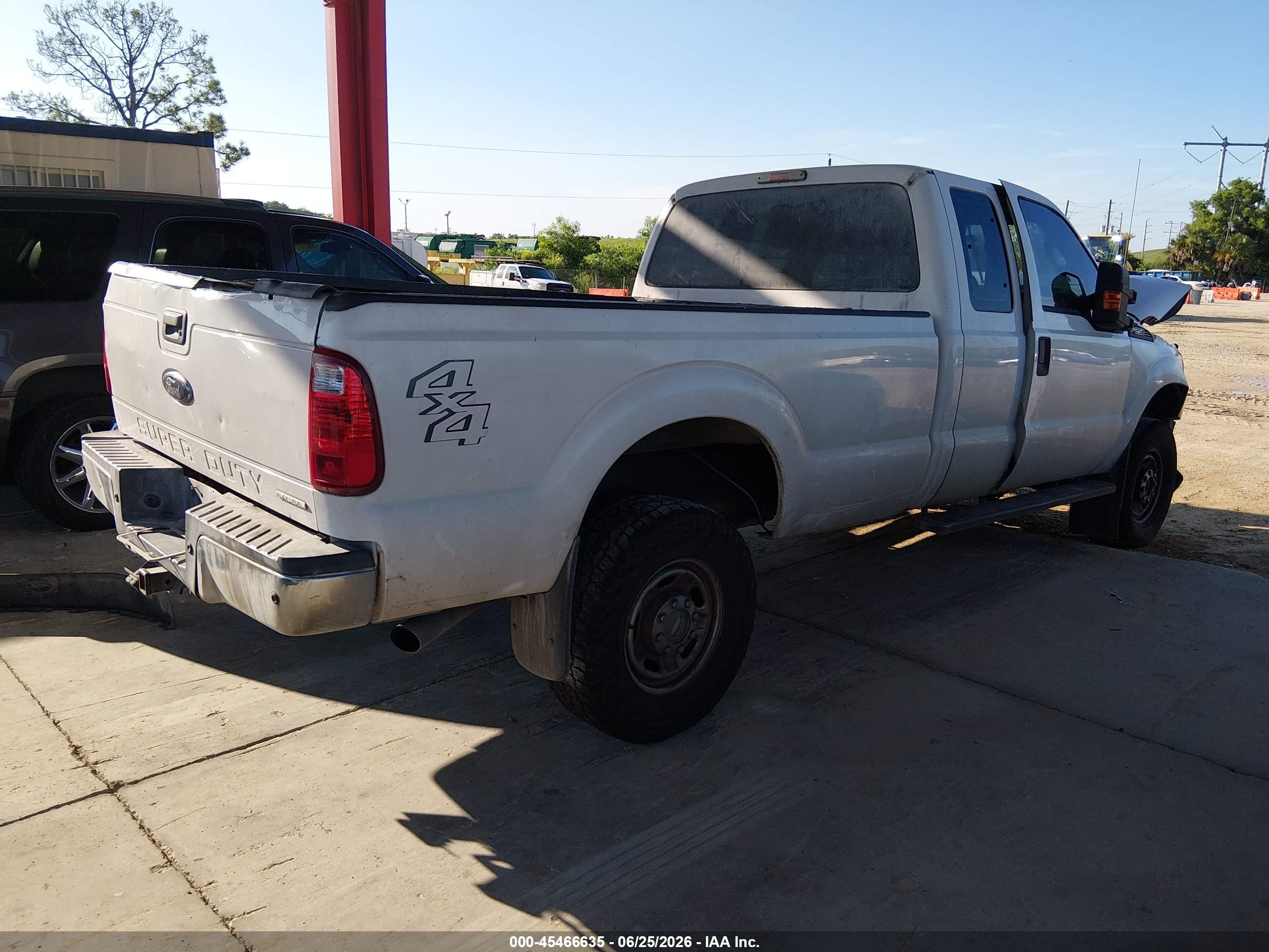 2014 Ford F-250 Lariat/xl/xlt White vin: 1FT7X2B64EEA91307