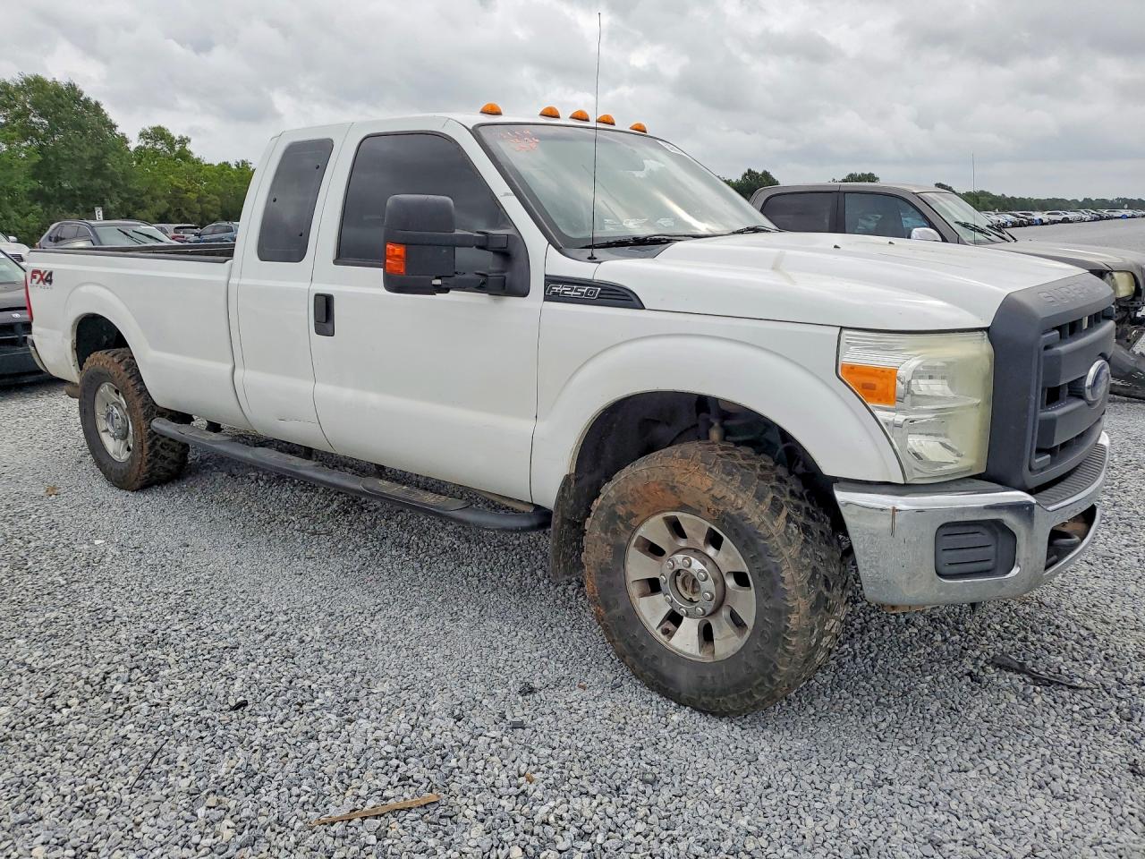 2015 Ford F250 Super Duty White vin: 1FT7X2B64FEA26104