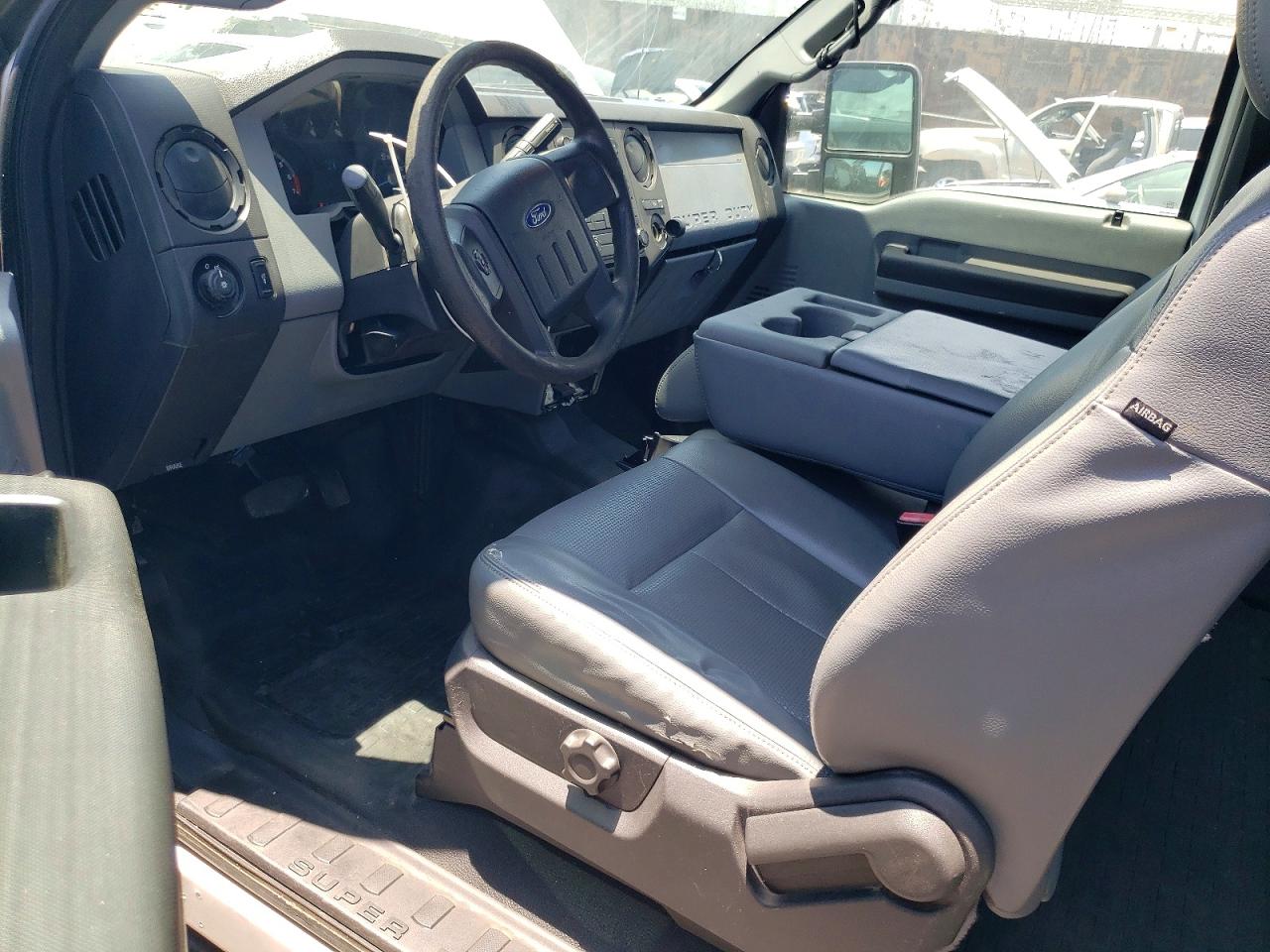 2015 Ford F250 Super Duty White vin: 1FT7X2B64FEA28077