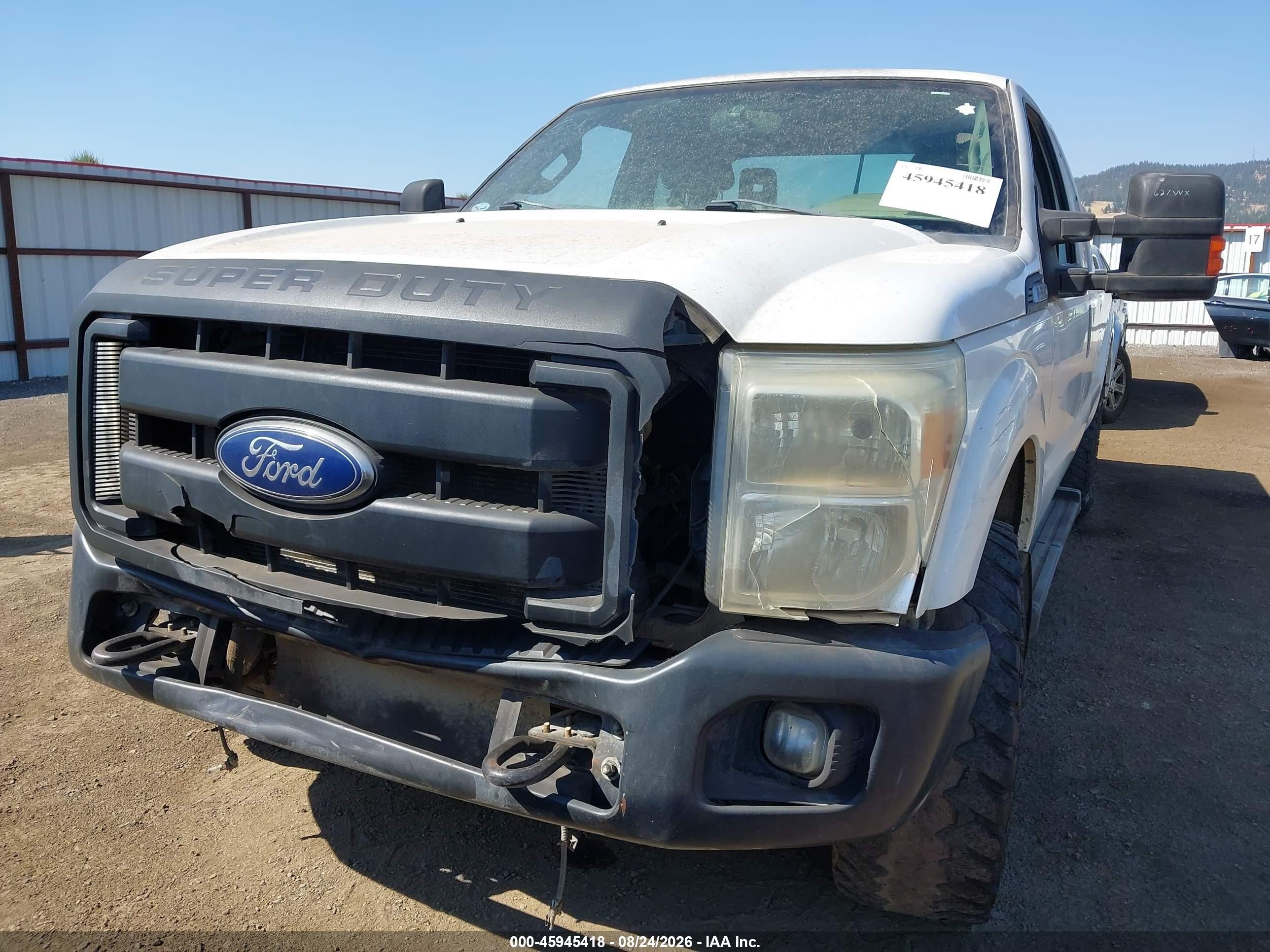 2015 Ford F-250 Xl Белый vin: 1FT7X2B64FEB72177