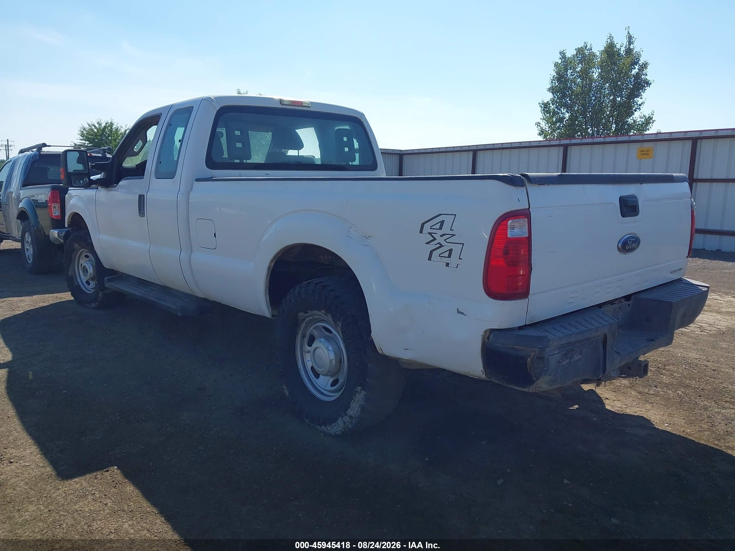 2015 Ford F-250 Xl Белый vin: 1FT7X2B64FEB72177