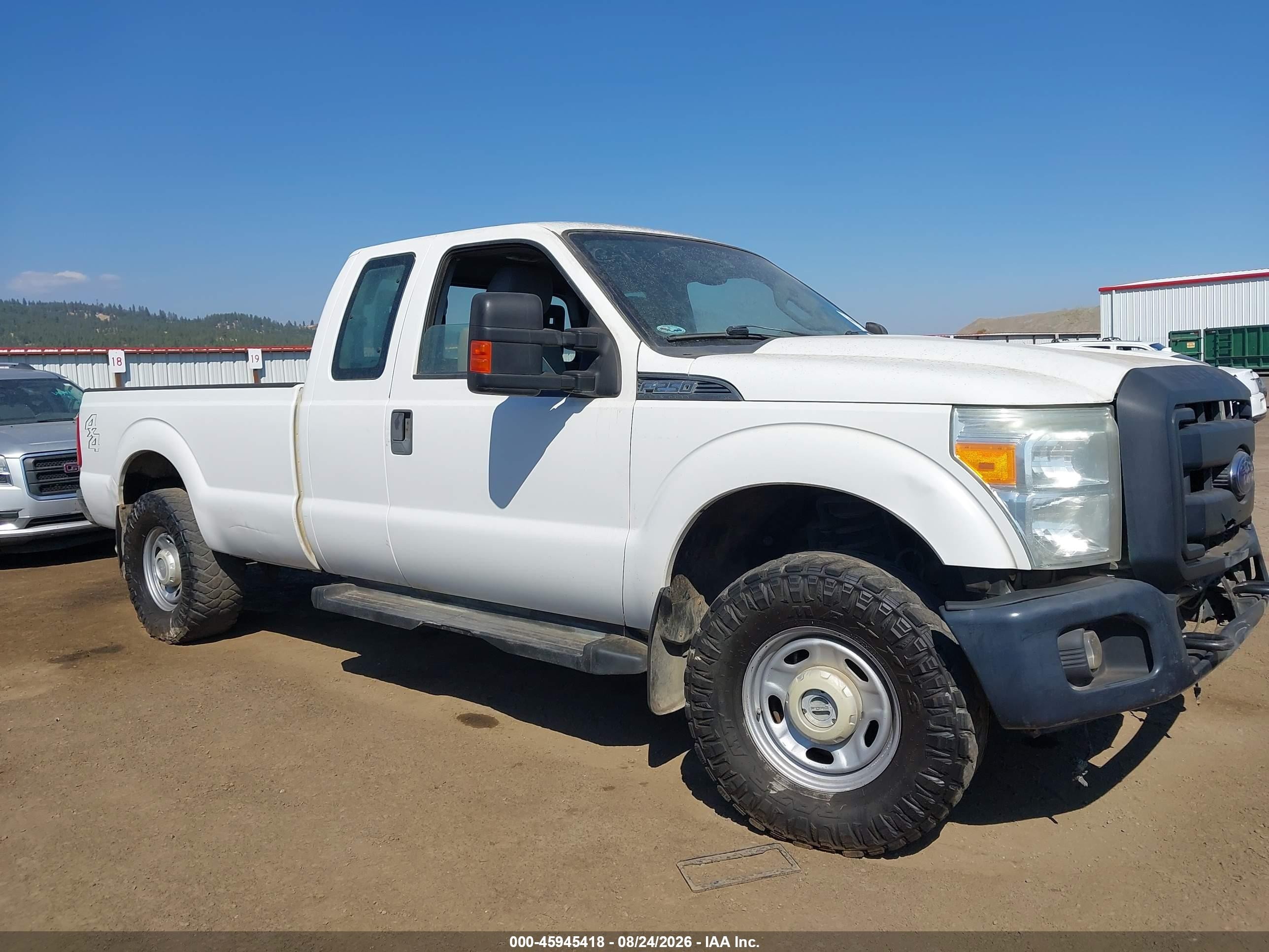 2015 Ford F-250 Xl Белый vin: 1FT7X2B64FEB72177