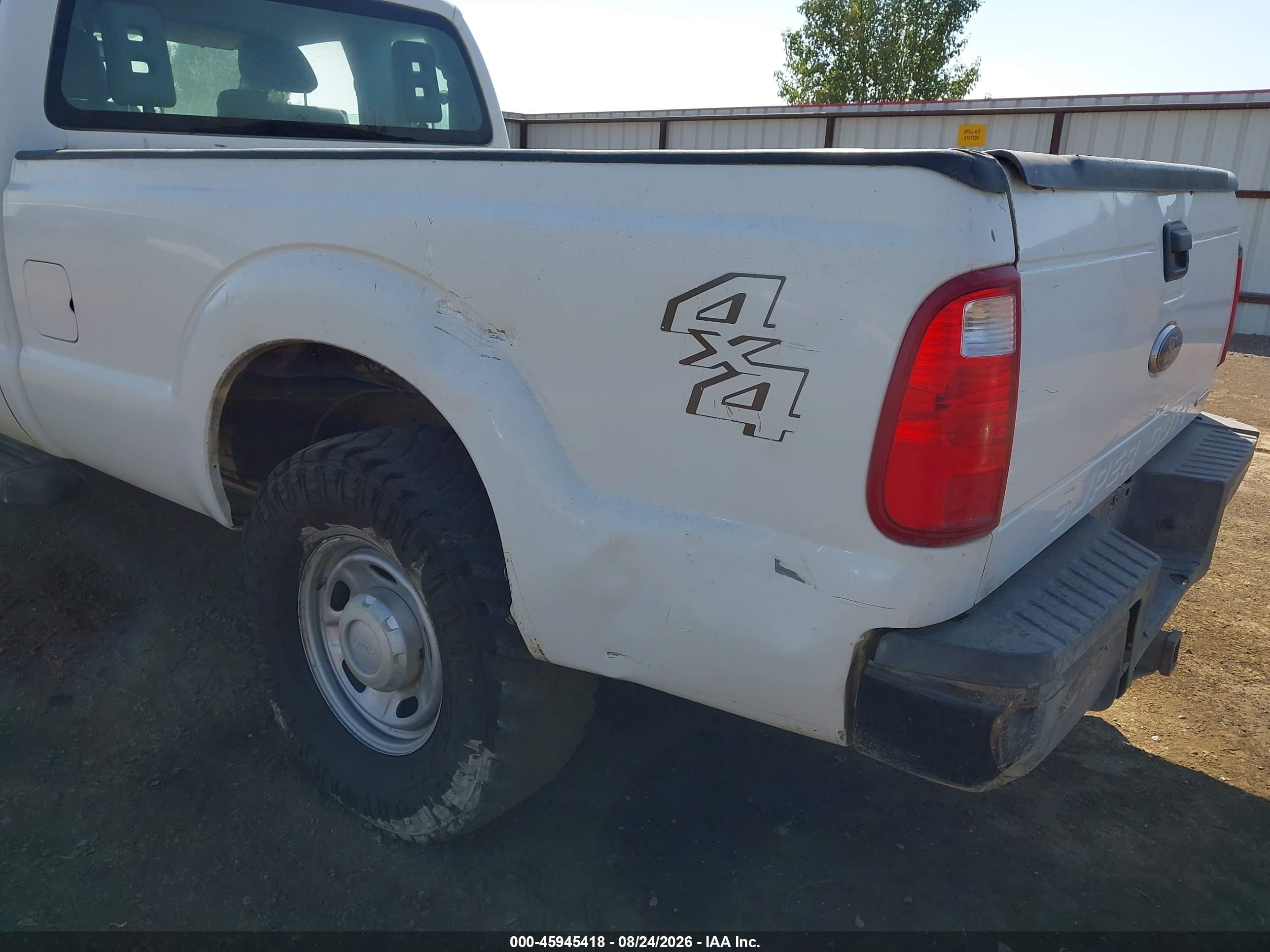 2015 Ford F-250 Xl Белый vin: 1FT7X2B64FEB72177