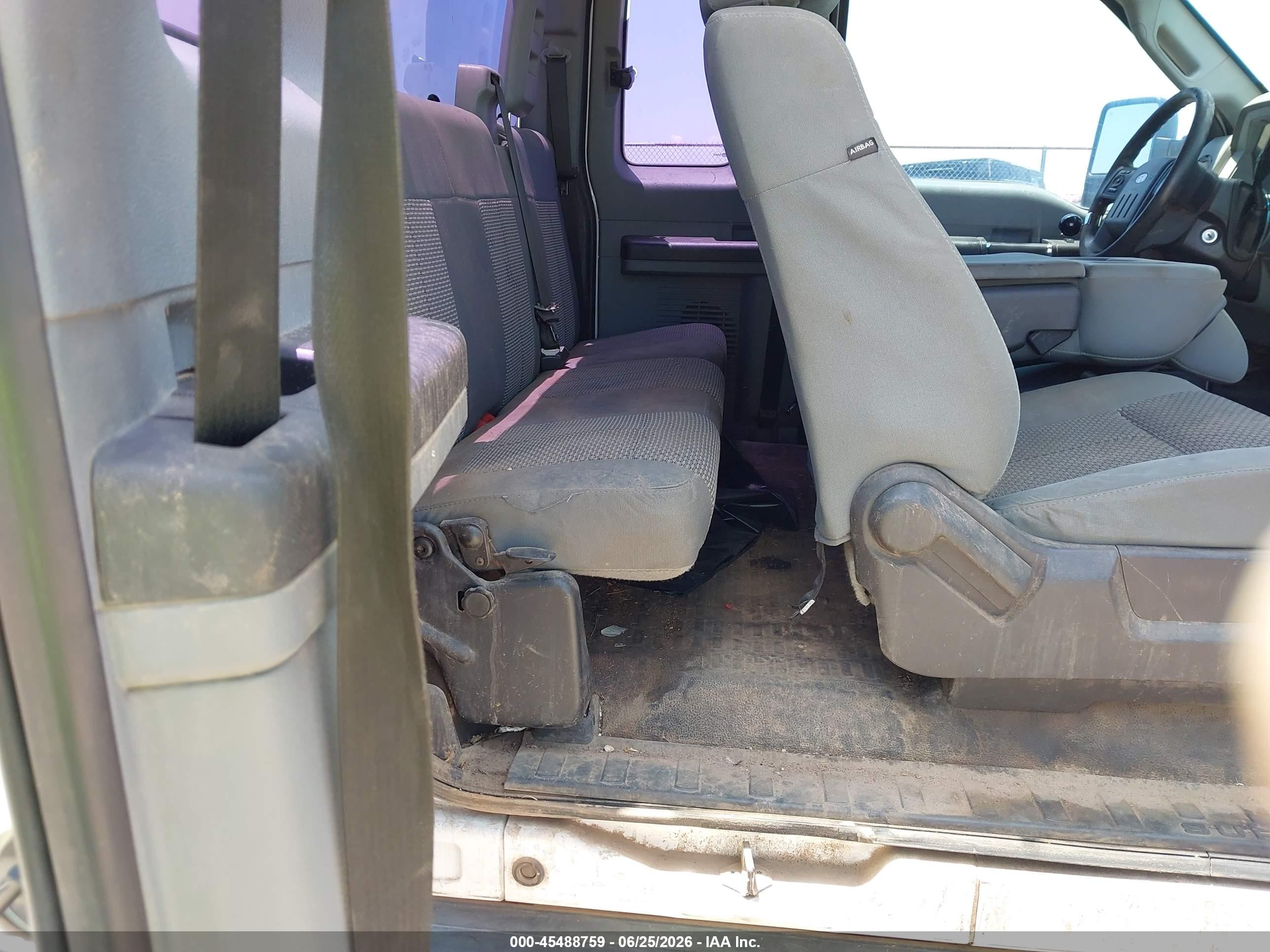 2015 Ford F-250 Lariat/xl/xlt Белый vin: 1FT7X2B64FEB80635