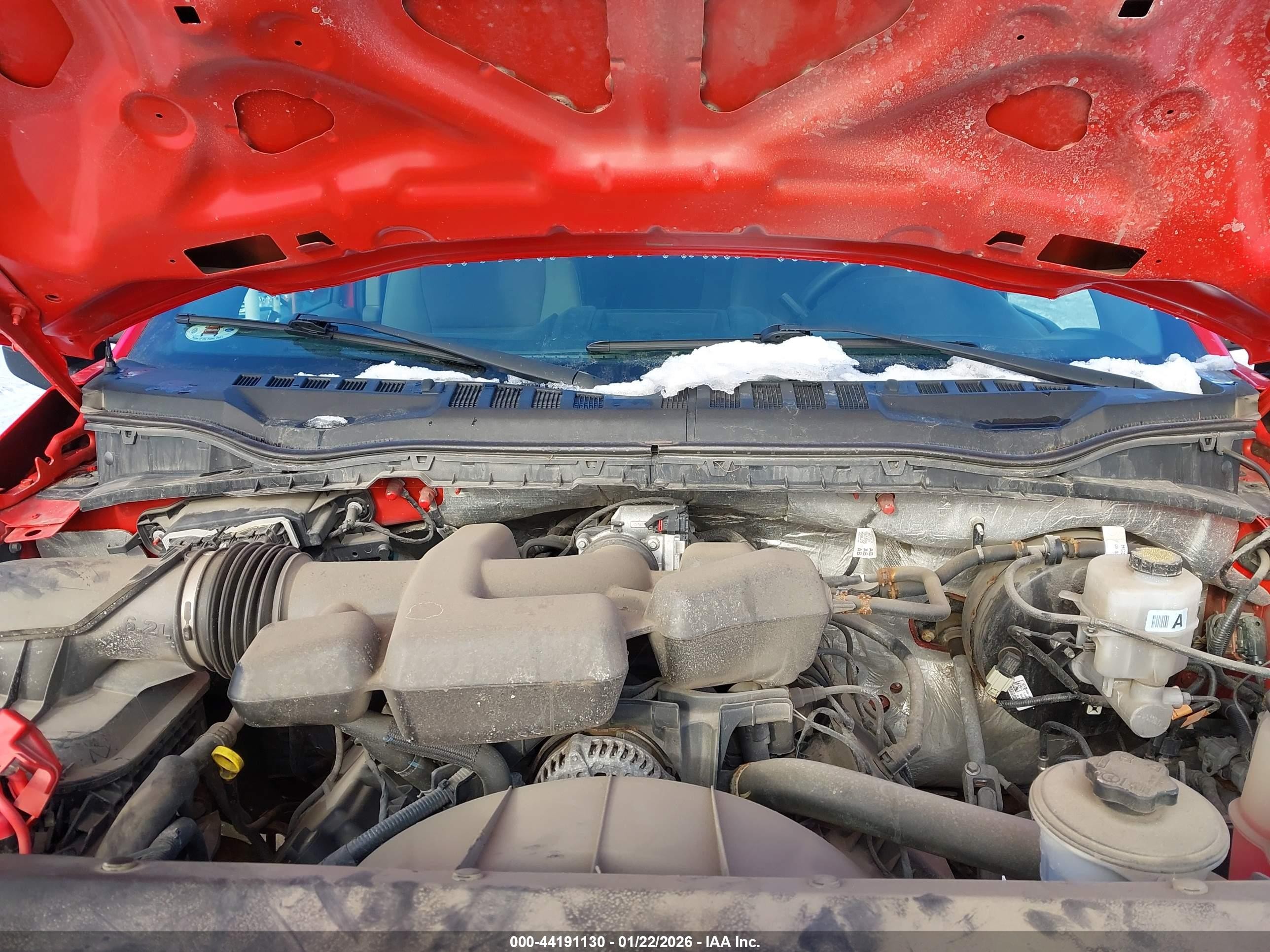 2018 Ford F-250 Xl Red vin: 1FT7X2B64JEC85586