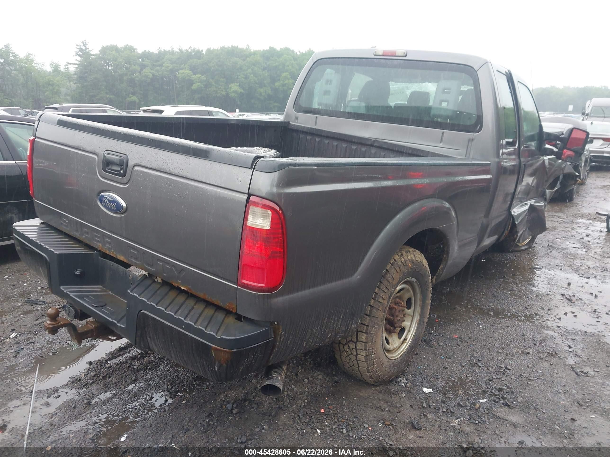 2011 Ford Super Duty F-250 Srw Lariat/xl/xlt Gray vin: 1FT7X2B65BEA92980
