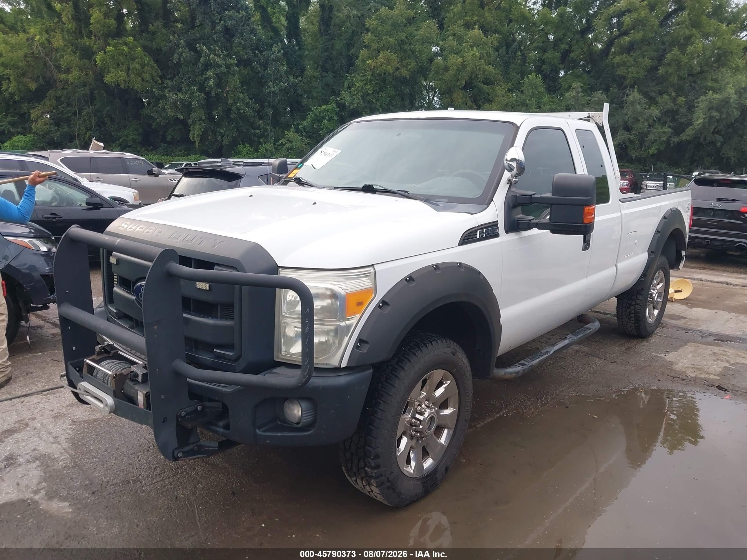 2012 Ford F-250 Xl Белый vin: 1FT7X2B65CEC19583