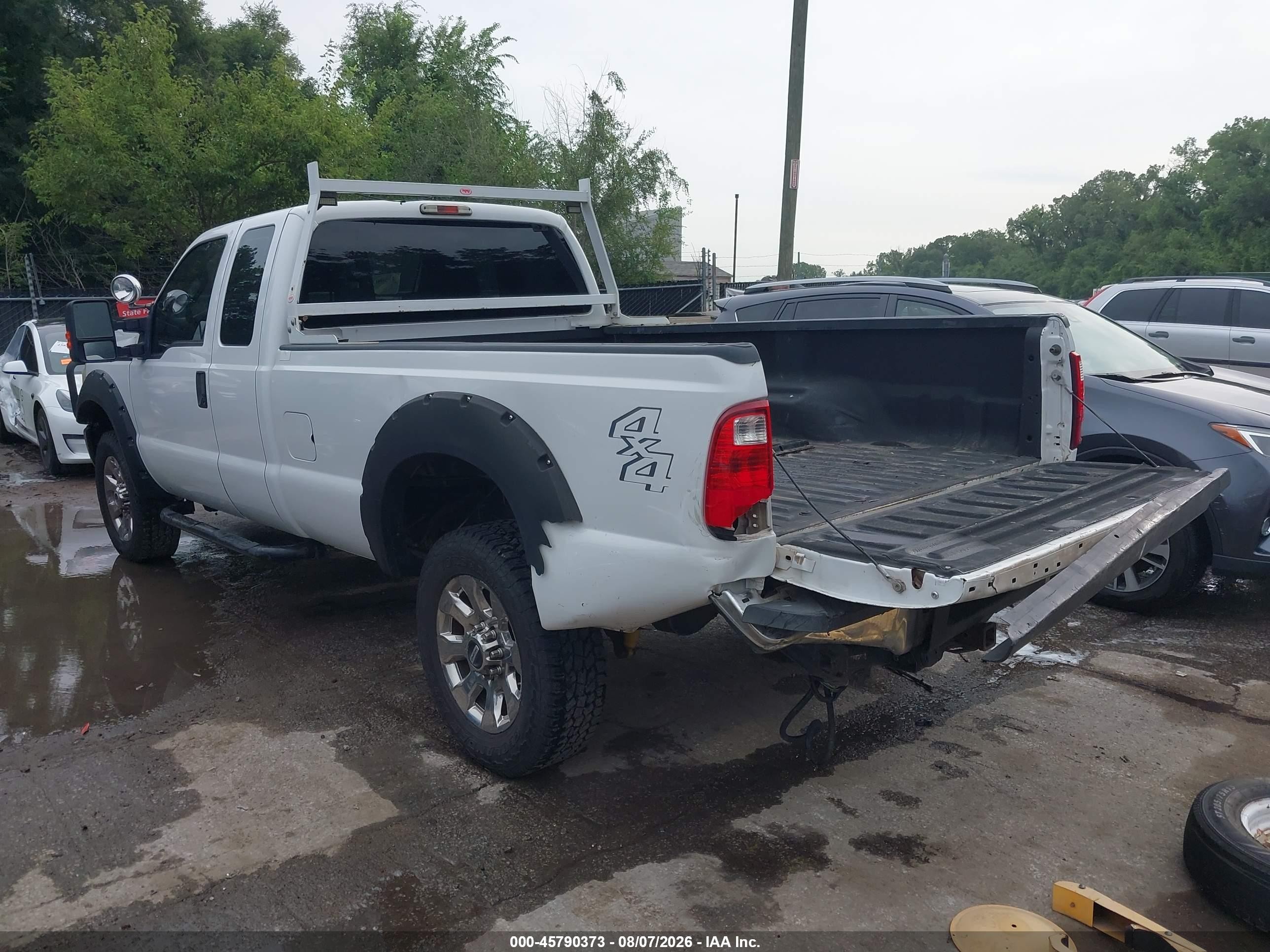 2012 Ford F-250 Xl Белый vin: 1FT7X2B65CEC19583