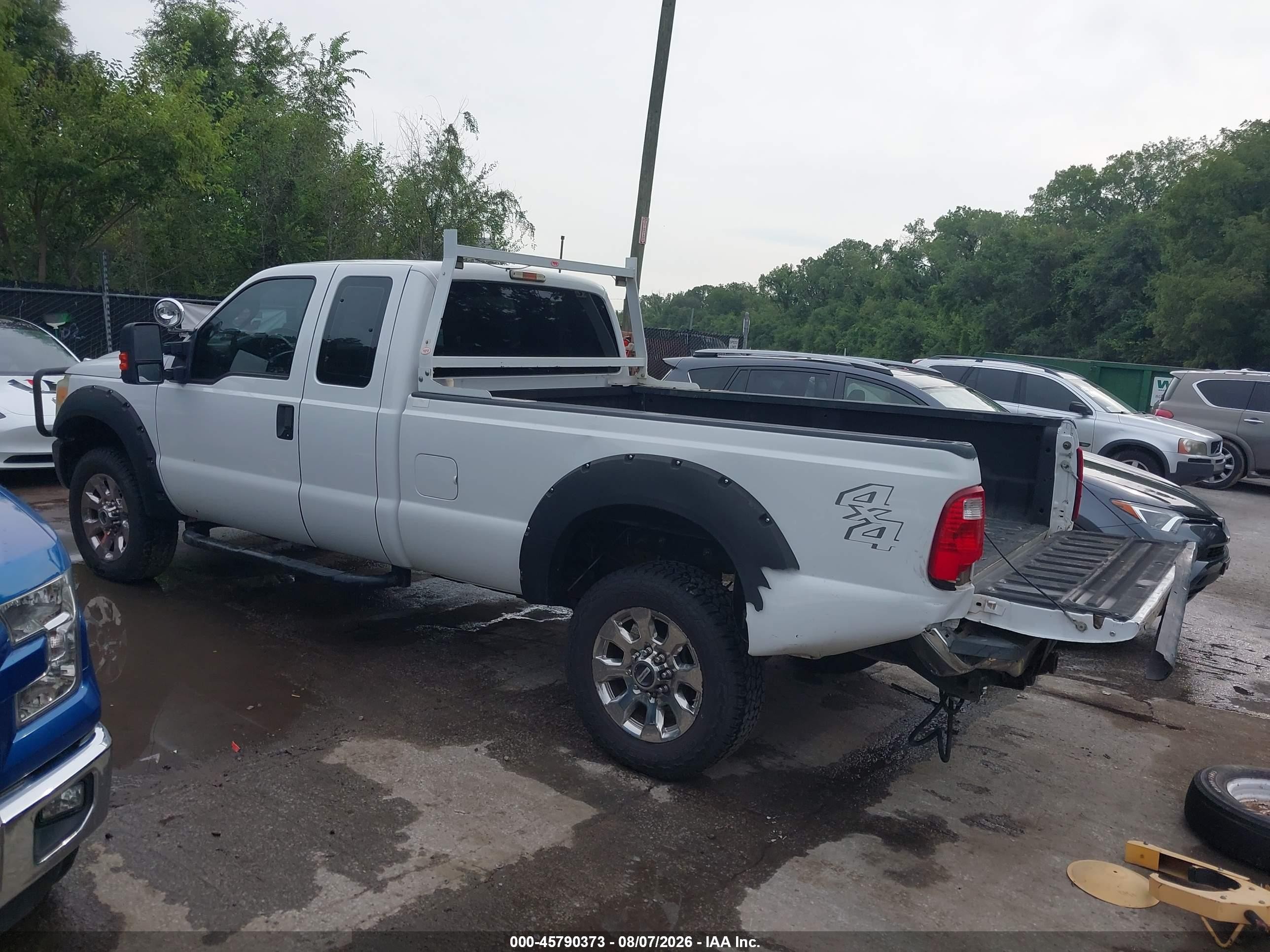 2012 Ford F-250 Xl Белый vin: 1FT7X2B65CEC19583