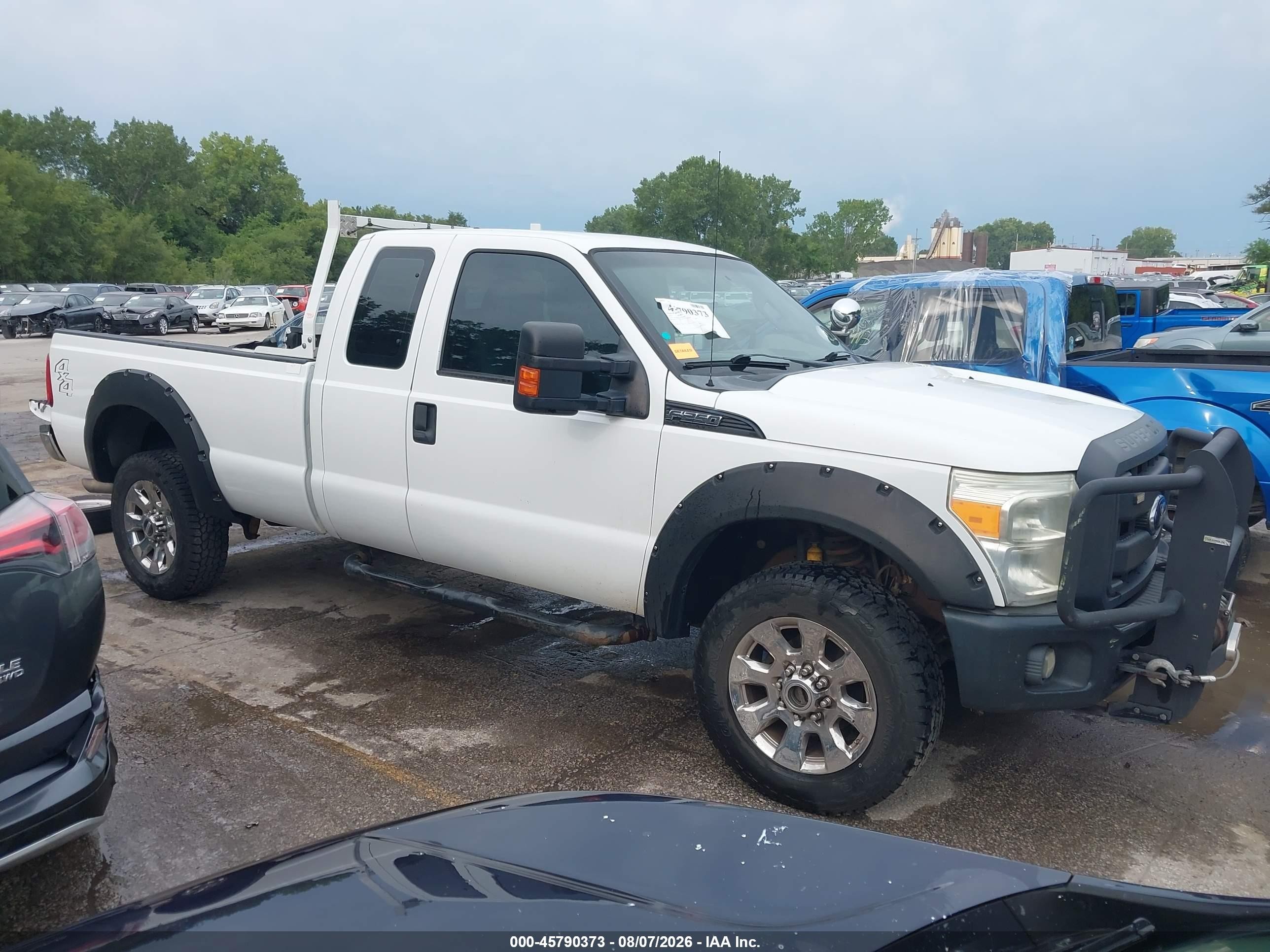 2012 Ford F-250 Xl Белый vin: 1FT7X2B65CEC19583
