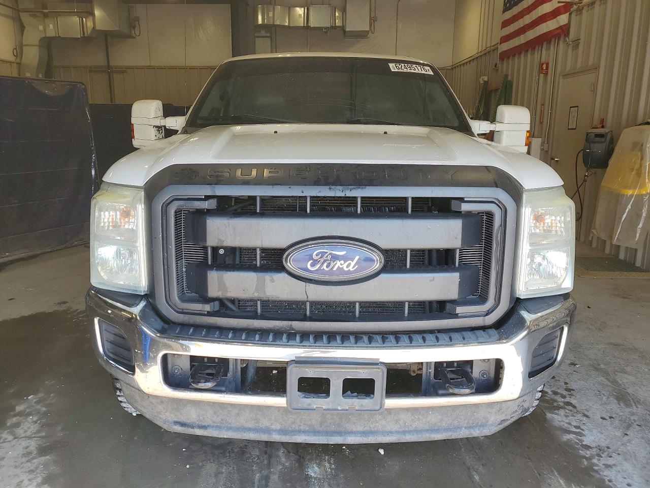 2013 Ford F250 Super Duty White vin: 1FT7X2B65DEB29562