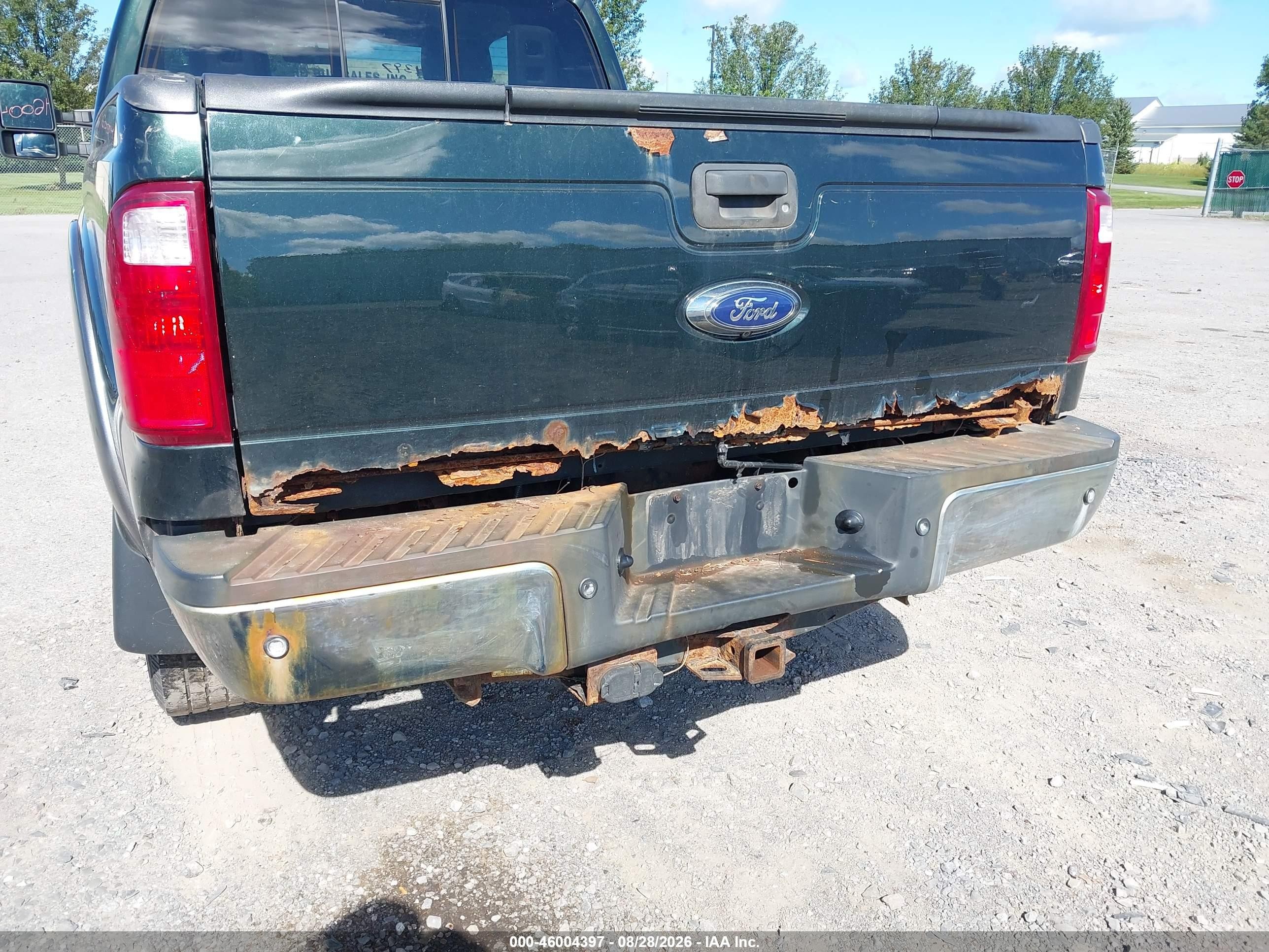 2014 Ford F-250 Lariat Зеленый vin: 1FT7X2B65EEB32737