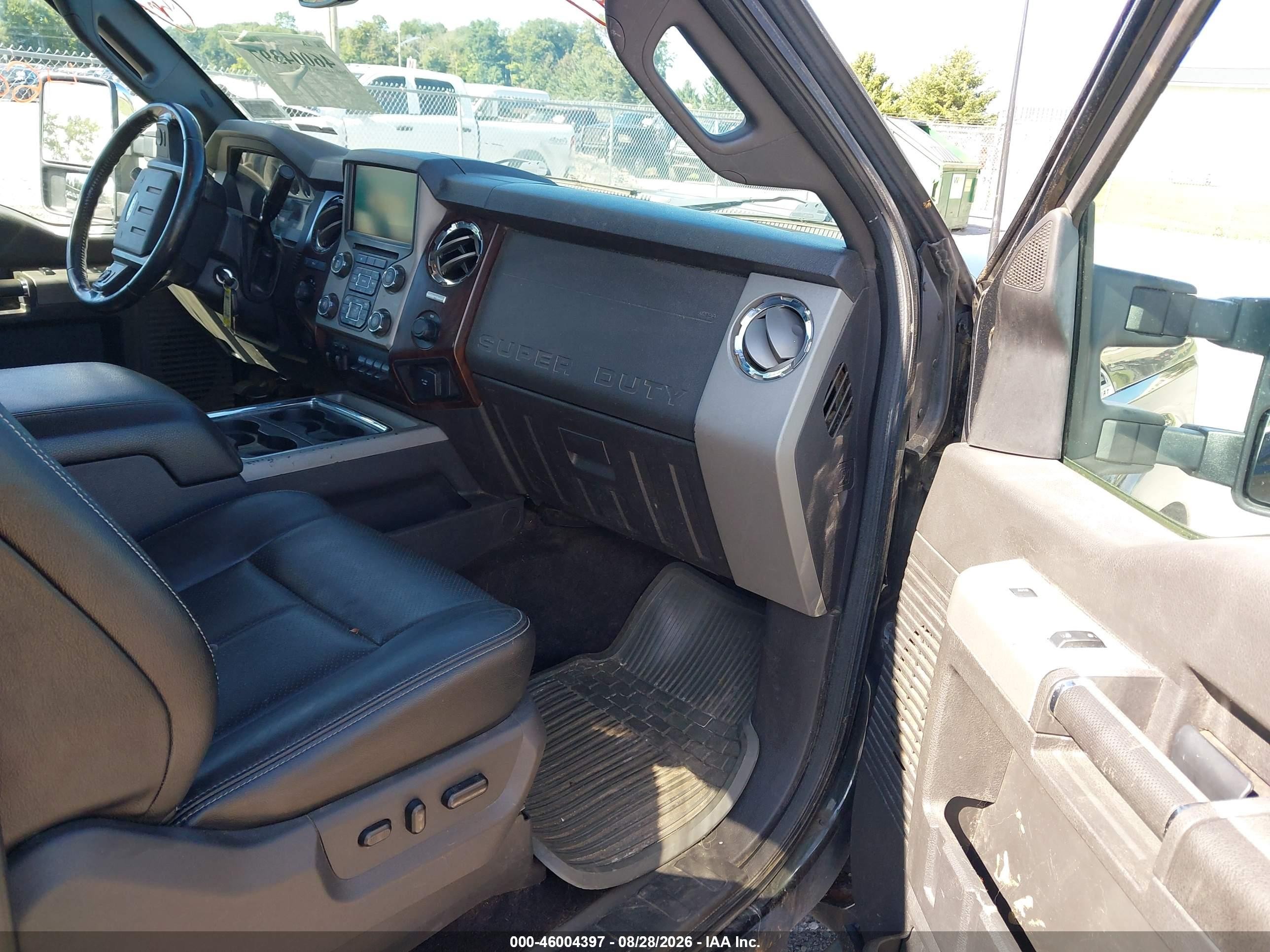 2014 Ford F-250 Lariat Зеленый vin: 1FT7X2B65EEB32737