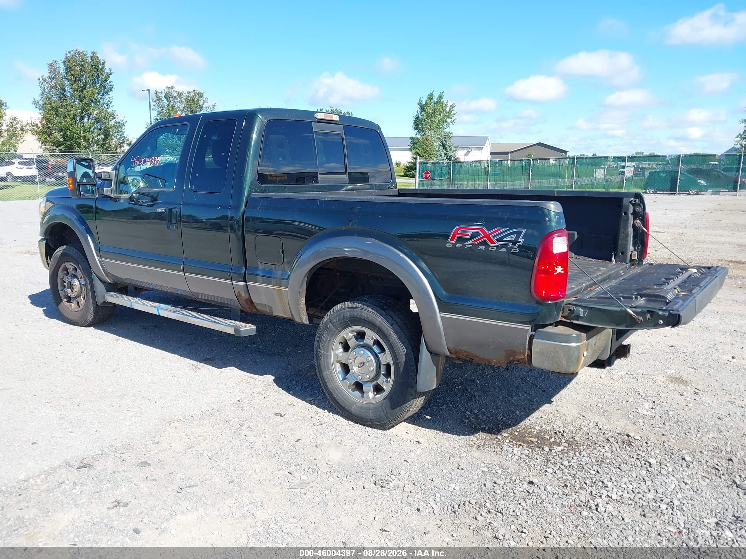 2014 Ford F-250 Lariat Зеленый vin: 1FT7X2B65EEB32737