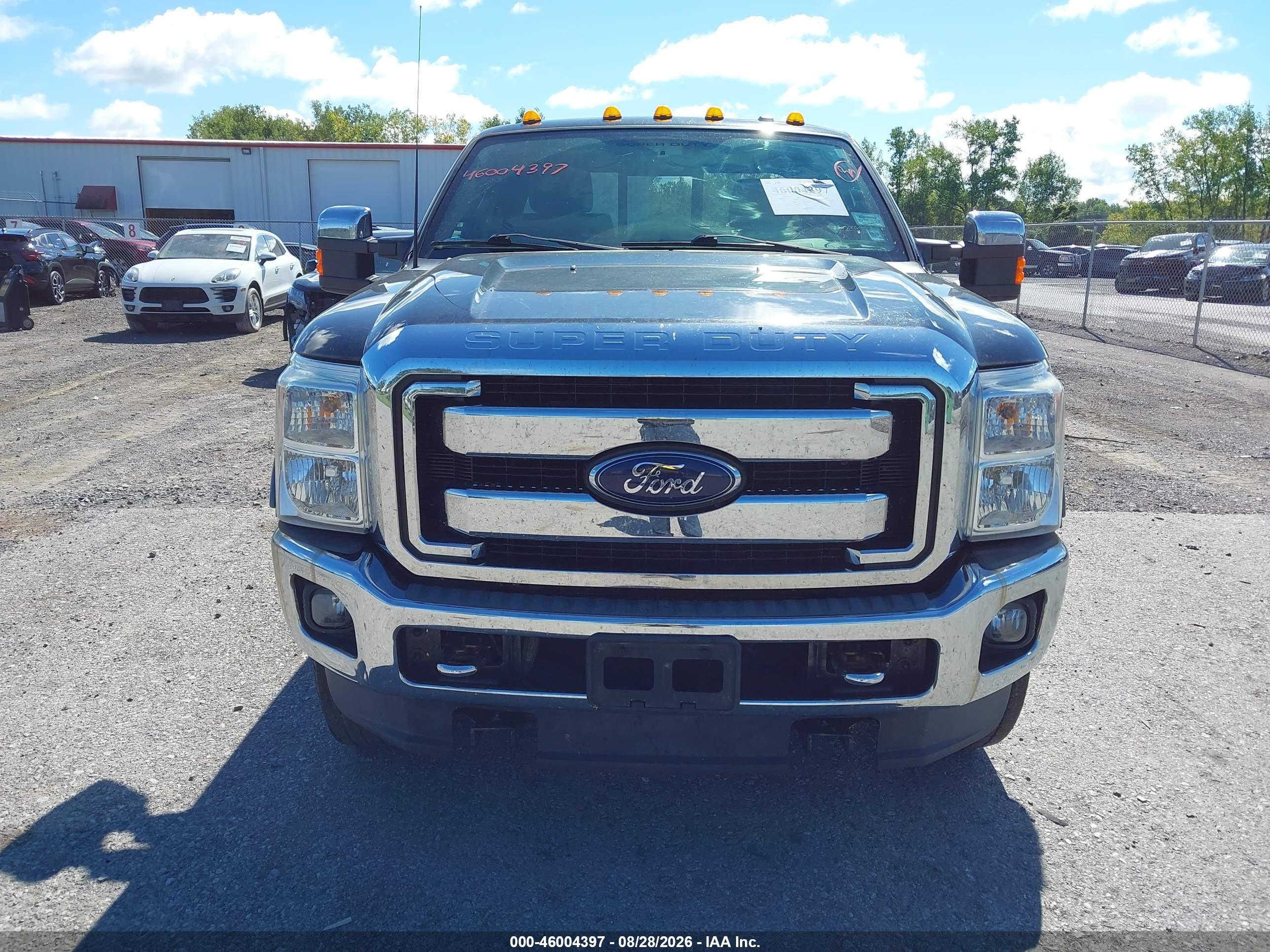 2014 Ford F-250 Lariat Зеленый vin: 1FT7X2B65EEB32737
