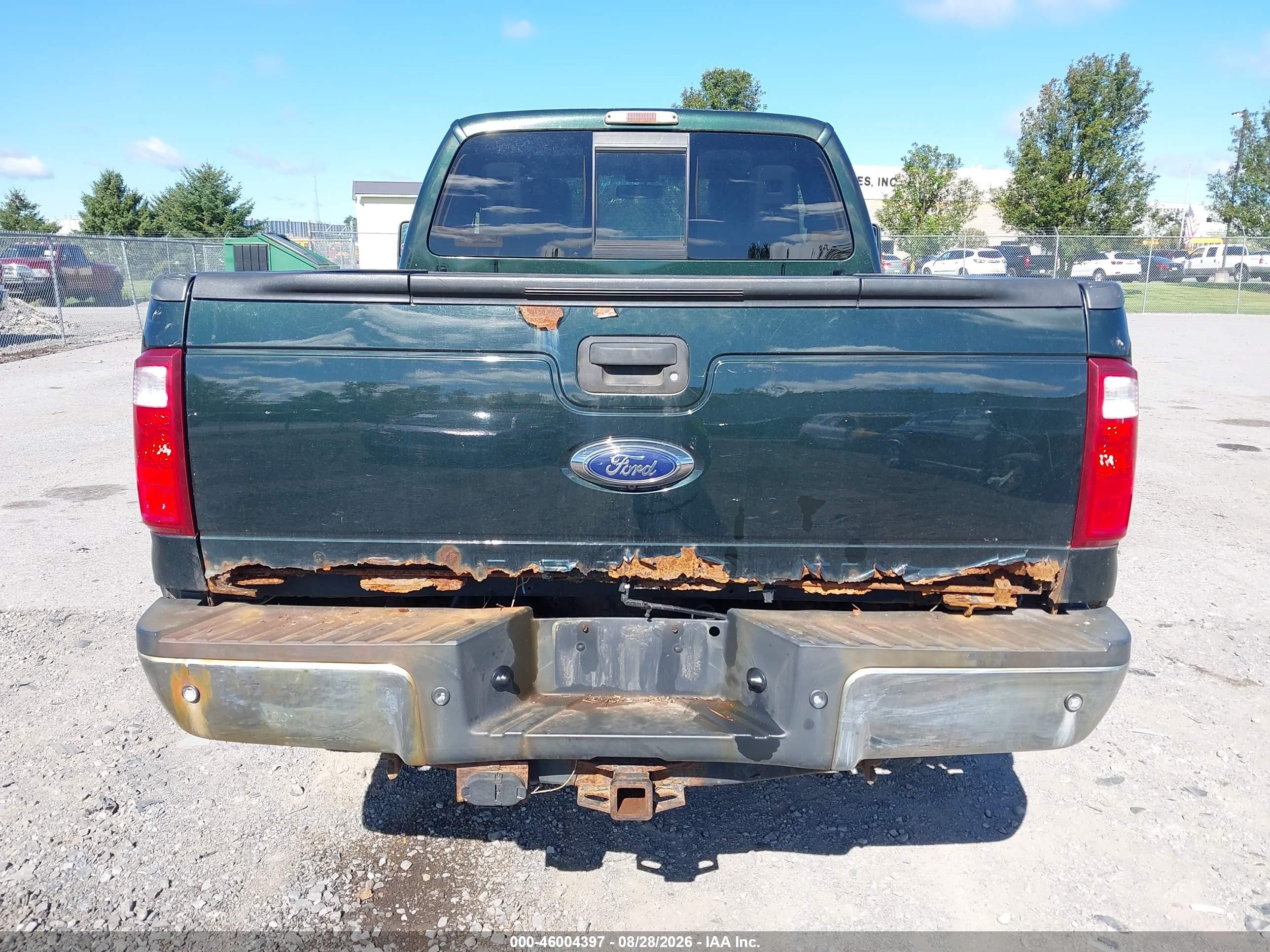 2014 Ford F-250 Lariat Зеленый vin: 1FT7X2B65EEB32737