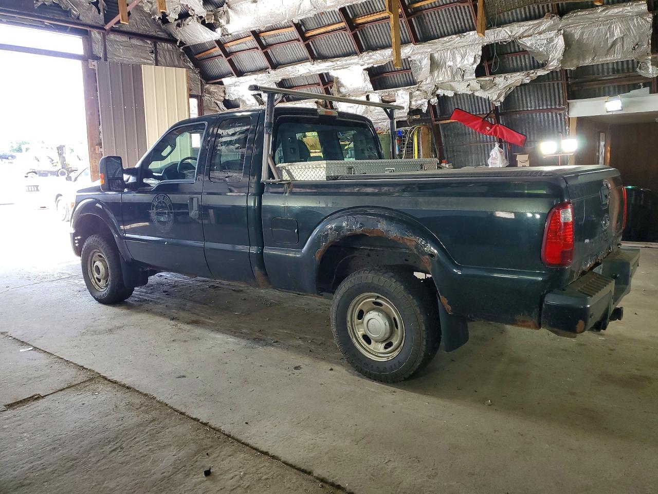 2015 Ford F250 Super Duty Green vin: 1FT7X2B65FEB96018