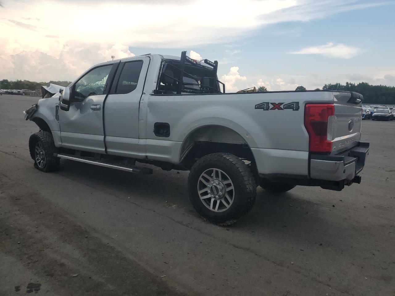 2019 Ford F250 Super Duty Silver vin: 1FT7X2B65KED34246