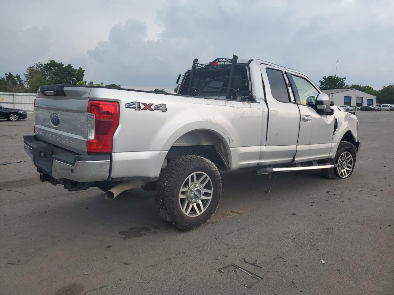 2019 Ford F250 Super Duty Silver vin: 1FT7X2B65KED34246