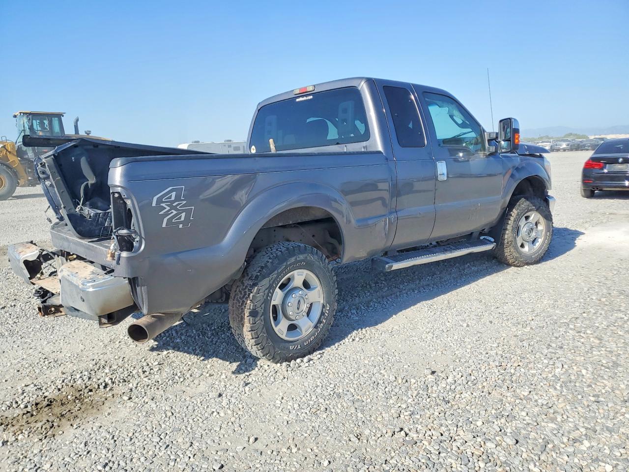 2011 Ford F250 Super Duty Gray vin: 1FT7X2B66BEC10874
