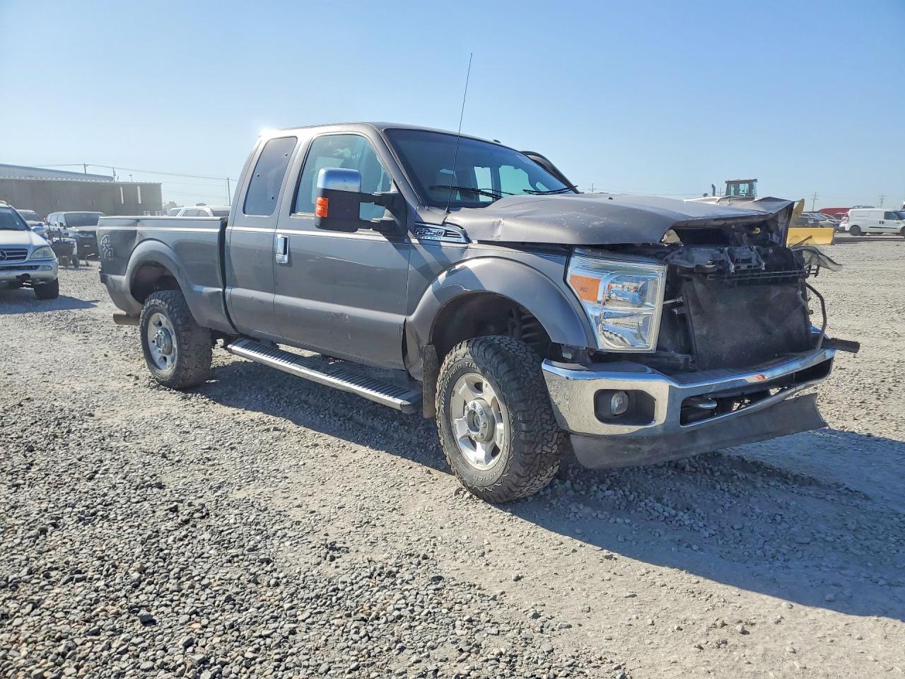 2011 Ford F250 Super Duty Gray vin: 1FT7X2B66BEC10874