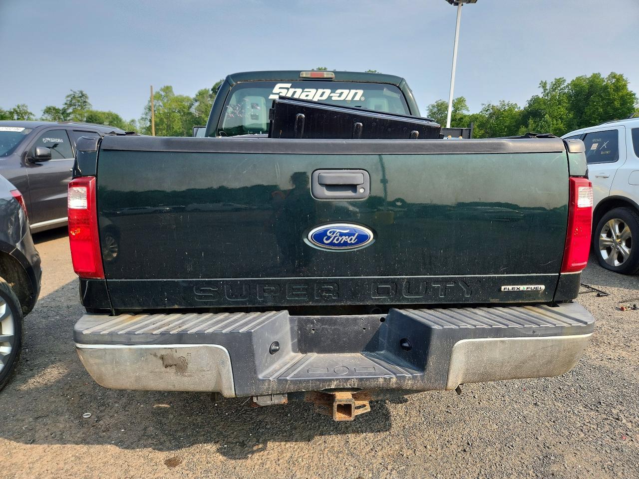 2012 Ford F250 Super Duty Green vin: 1FT7X2B66CEB76517