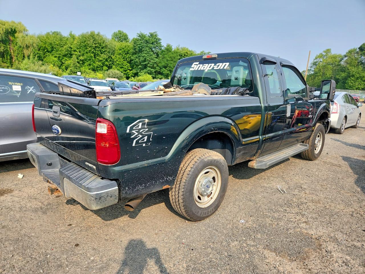 2012 Ford F250 Super Duty Green vin: 1FT7X2B66CEB76517