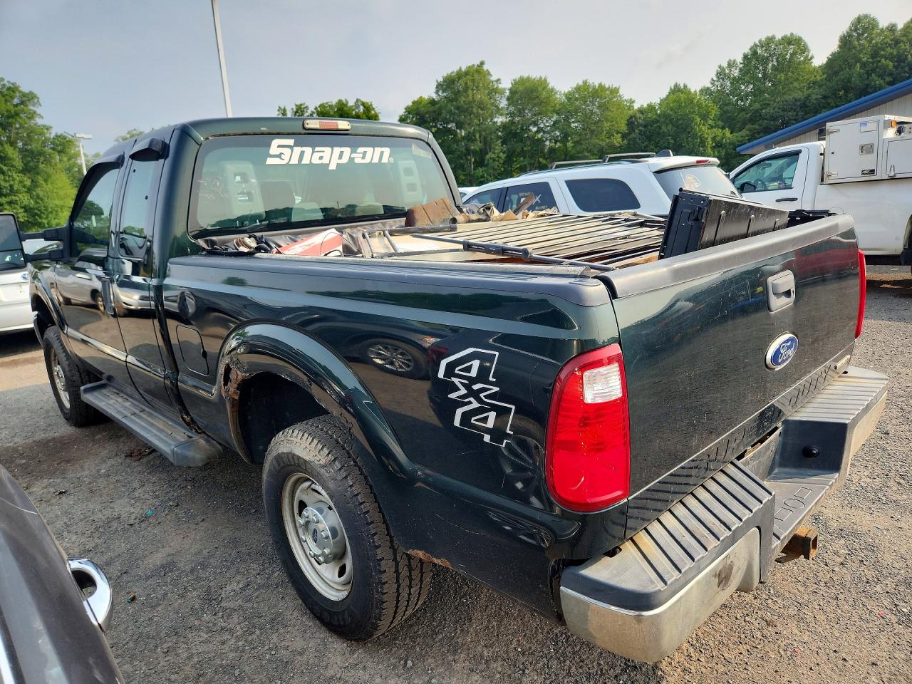 2012 Ford F250 Super Duty Green vin: 1FT7X2B66CEB76517