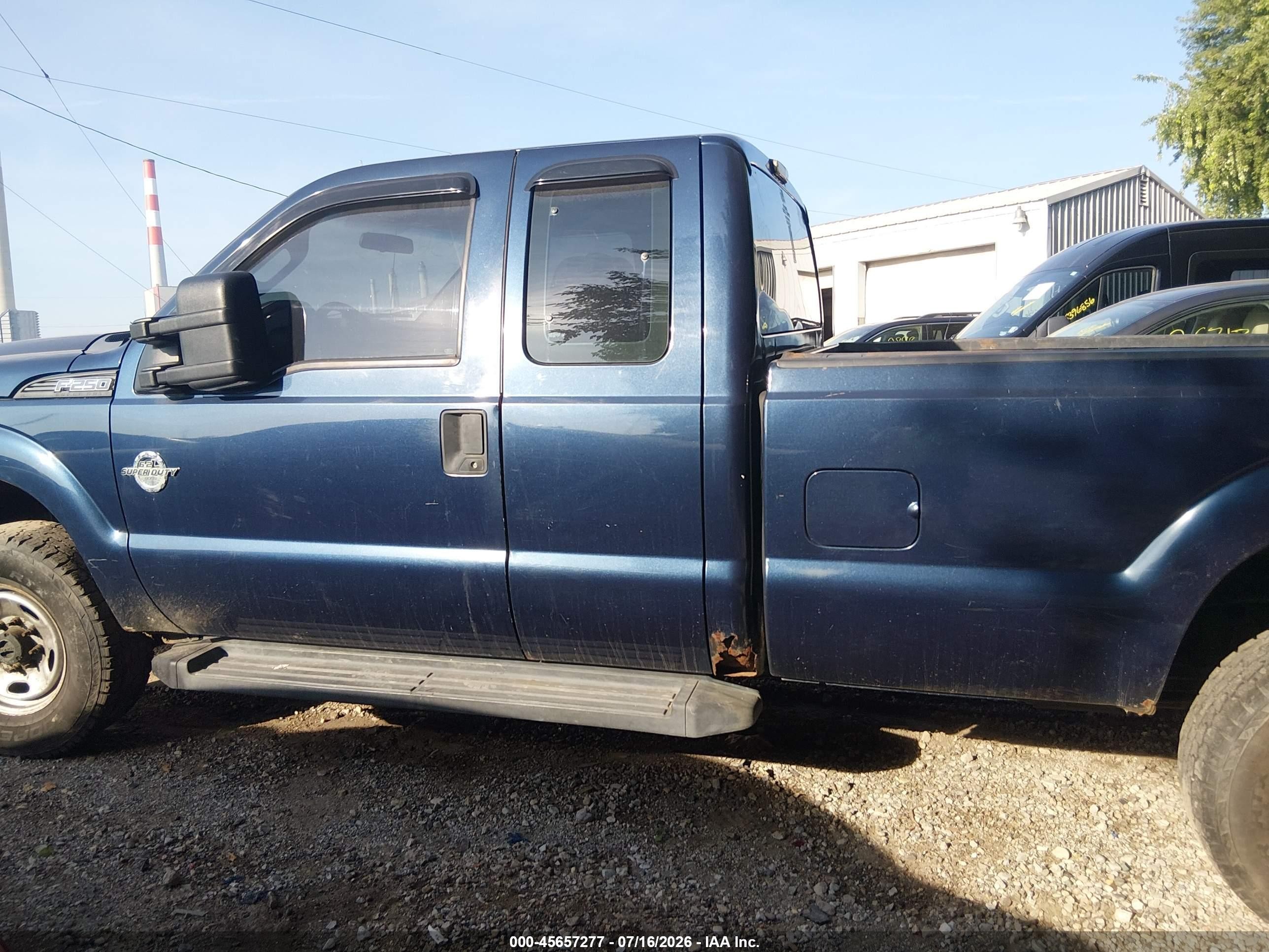 2015 Ford F-250 Xl Dark Blue vin: 1FT7X2B66FEA98101