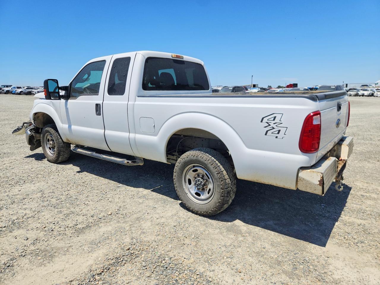 2015 Ford F250 Super Duty White vin: 1FT7X2B66FEC90294