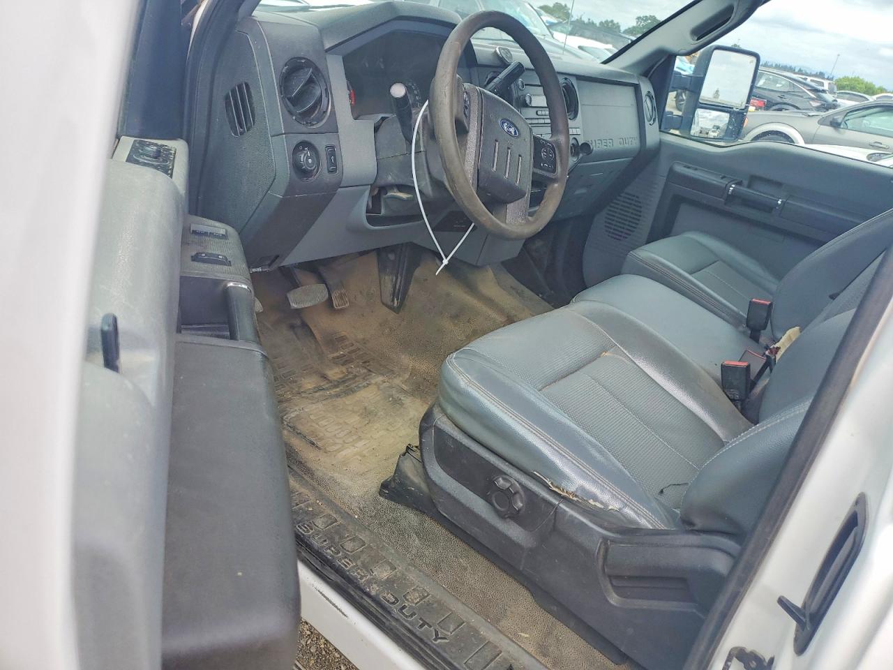 2015 Ford F250 Super Duty White vin: 1FT7X2B66FEC90294