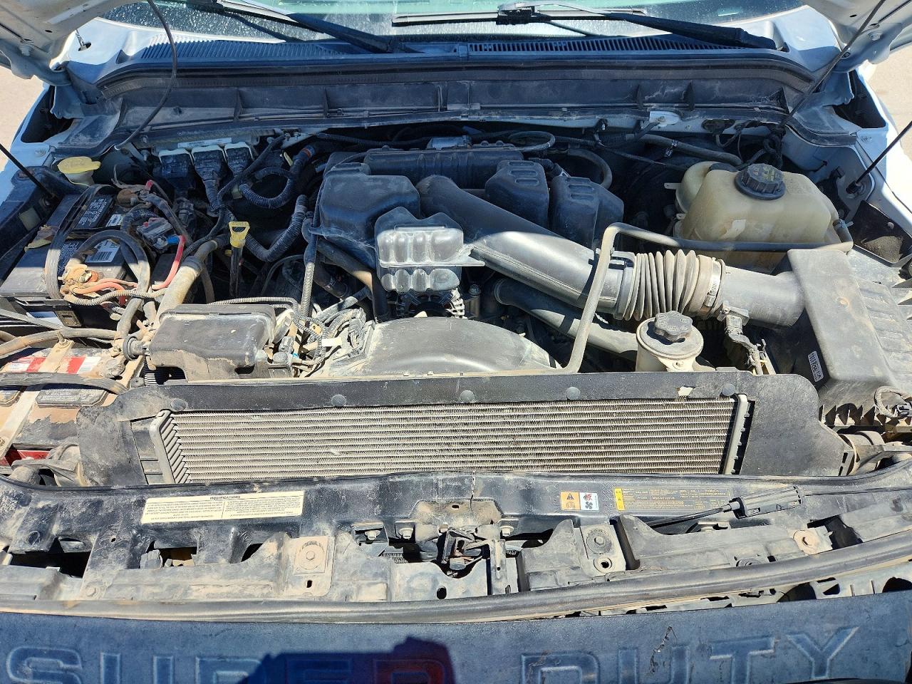 2015 Ford F250 Super Duty White vin: 1FT7X2B66FEC91168