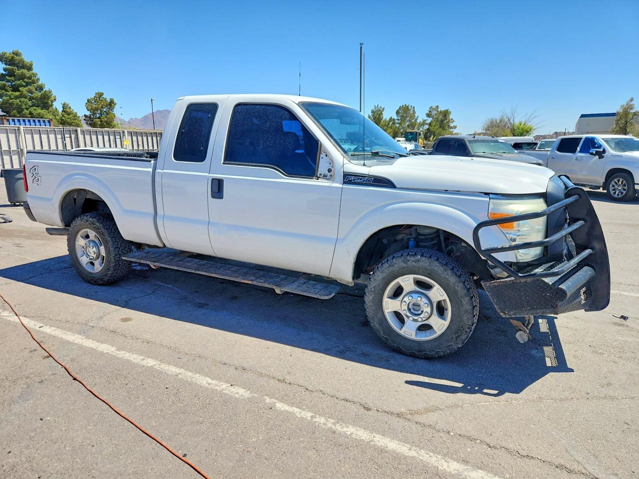2015 Ford F250 Super Duty White vin: 1FT7X2B66FEC91168