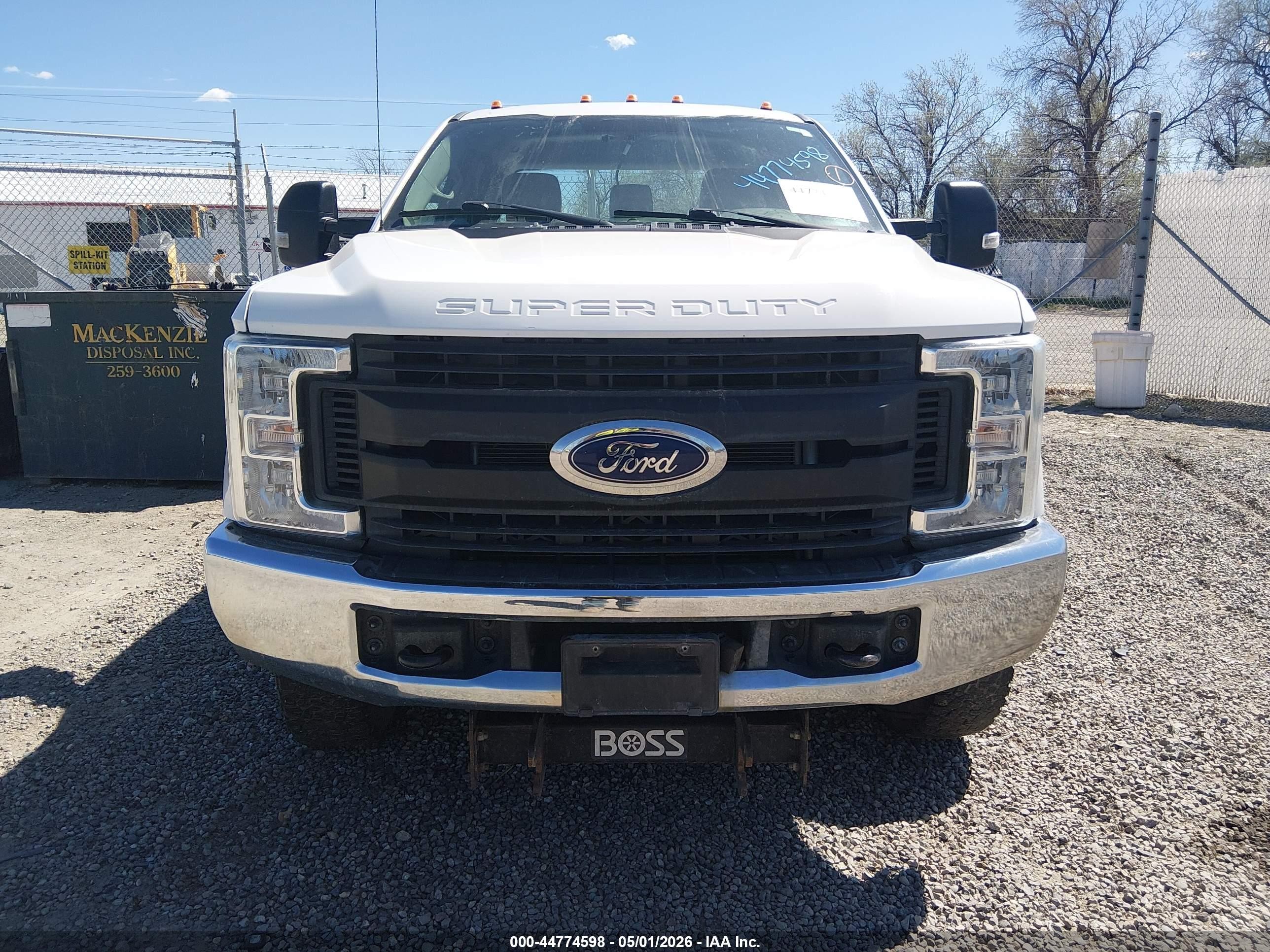 2018 Ford F-250 Xl White vin: 1FT7X2B66JEC51696