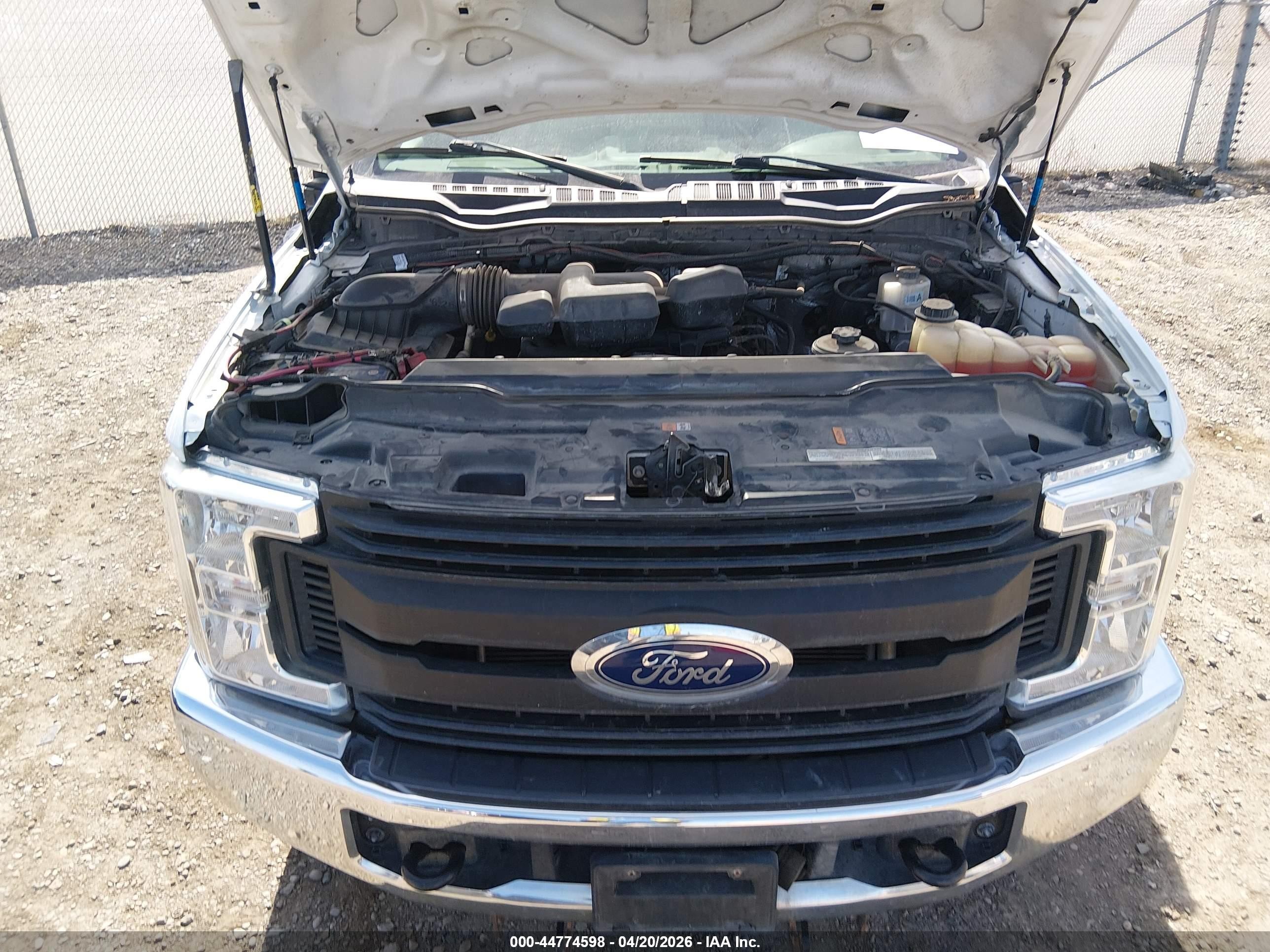 2018 Ford F-250 Xl White vin: 1FT7X2B66JEC51696