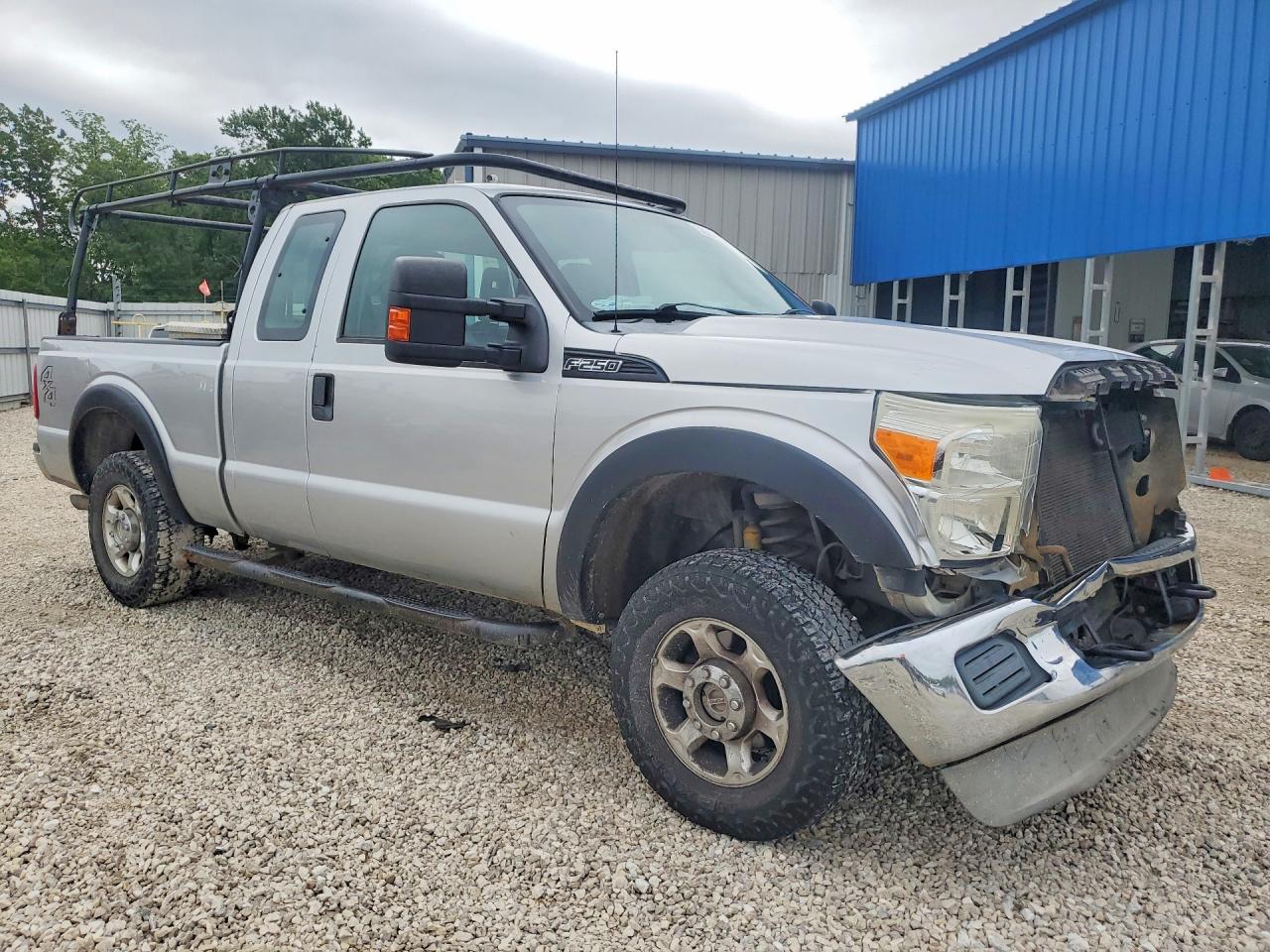 2011 Ford F250 Super Duty Серебряный vin: 1FT7X2B67BEC97250