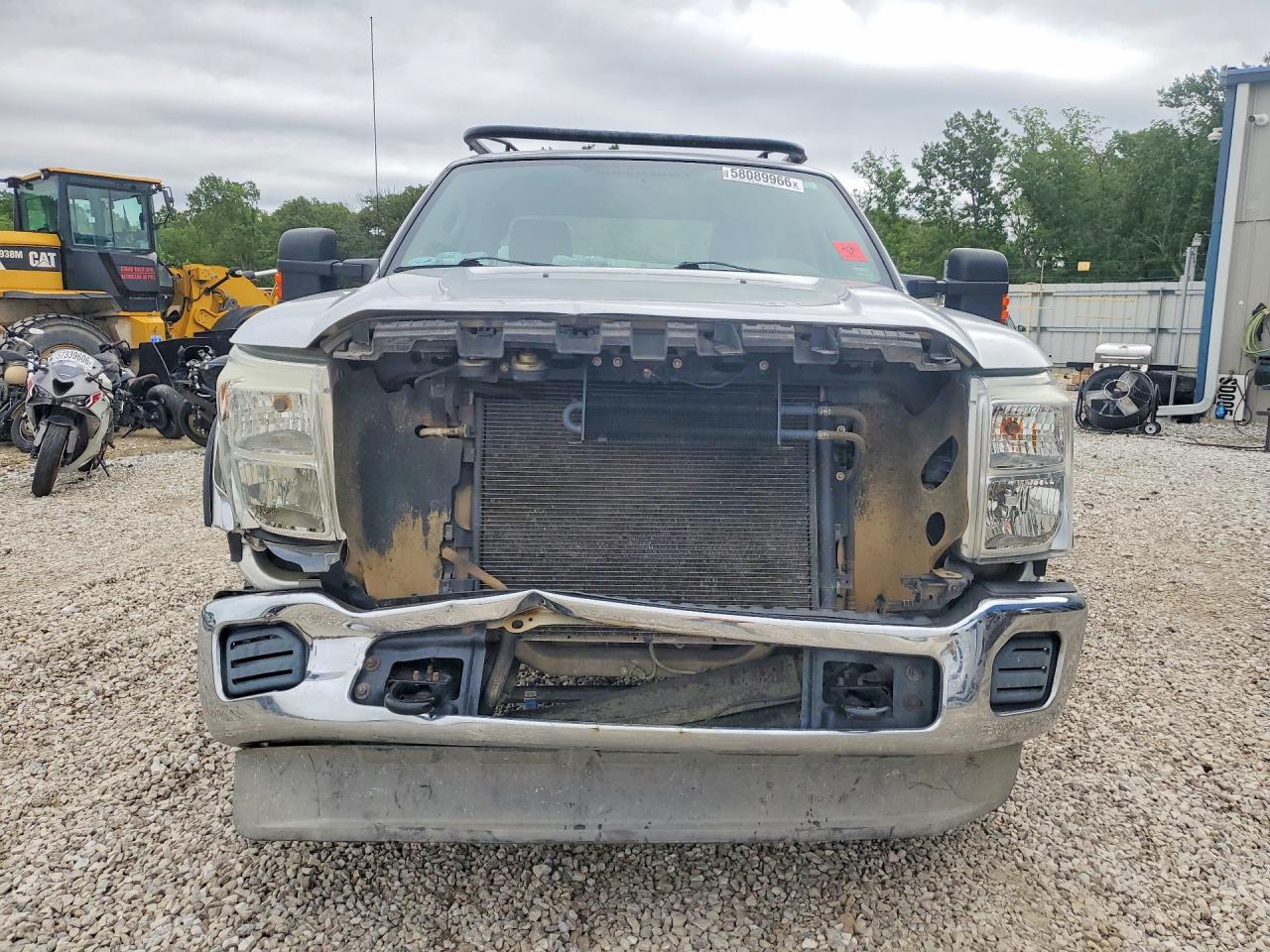 2011 Ford F250 Super Duty Серебряный vin: 1FT7X2B67BEC97250
