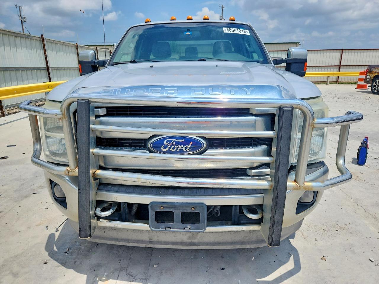 2011 Ford F250 Super Duty Silver vin: 1FT7X2B67BED02821