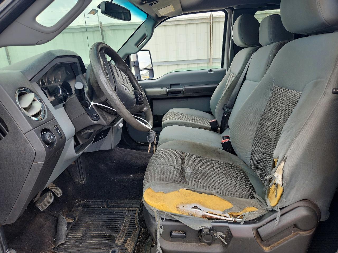 2011 Ford F250 Super Duty Silver vin: 1FT7X2B67BED02821