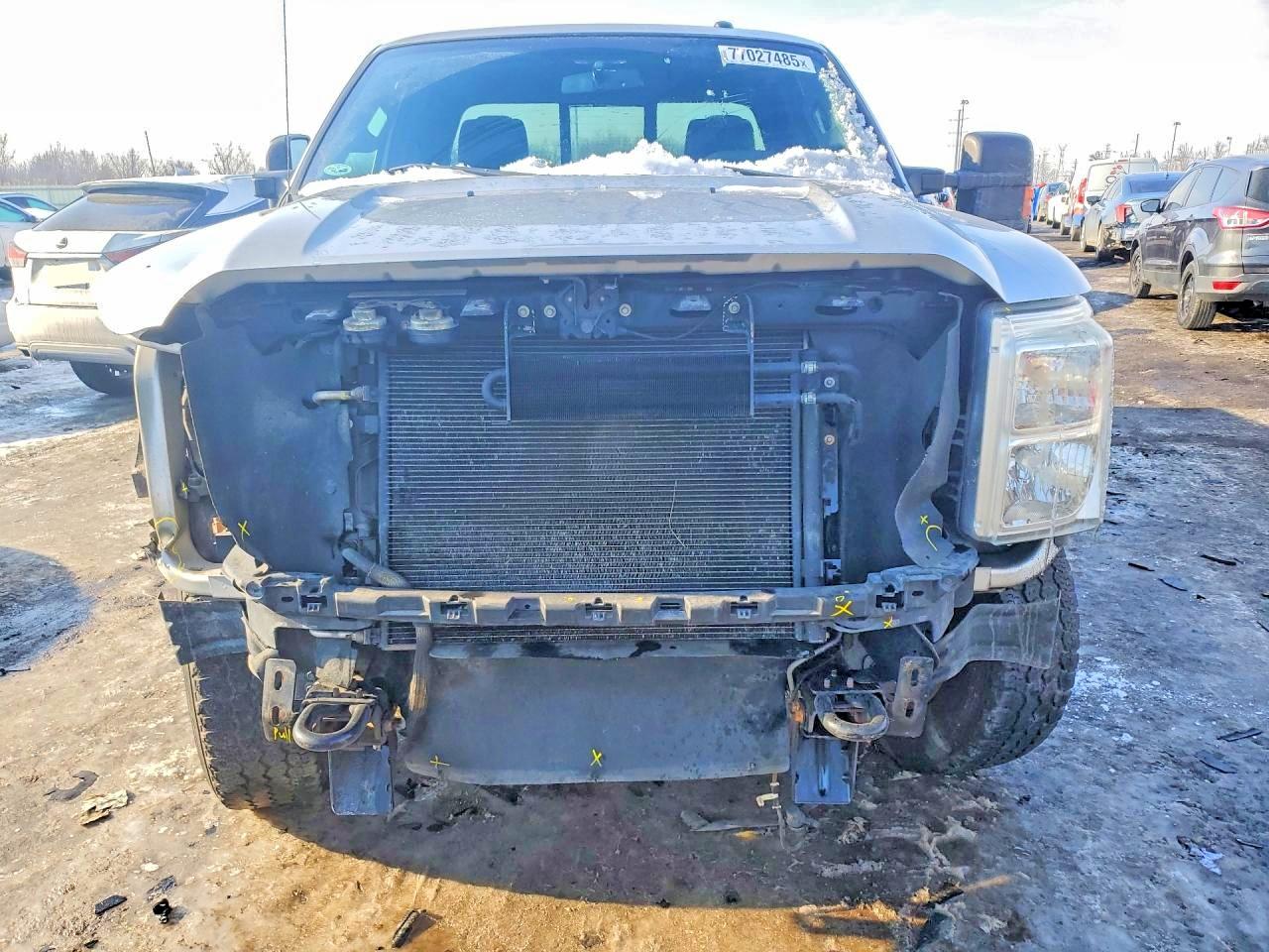 2012 Ford F250 Super Duty Silver vin: 1FT7X2B67CEA69427