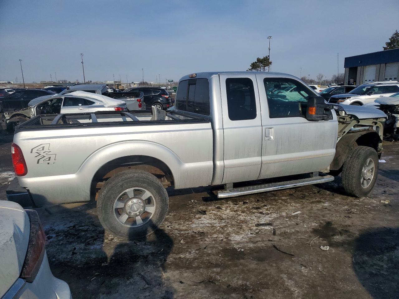 2012 Ford F250 Super Duty Silver vin: 1FT7X2B67CEA69427