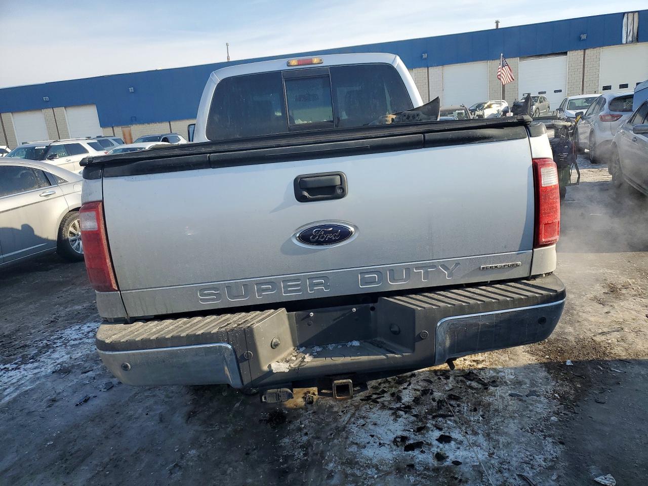2012 Ford F250 Super Duty Silver vin: 1FT7X2B67CEA69427