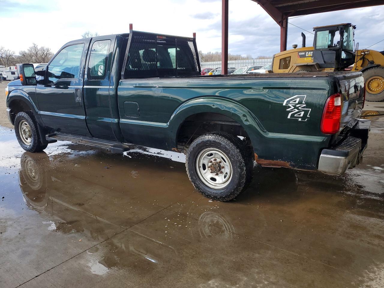 2012 Ford F250 Super Duty Green vin: 1FT7X2B67CEC35297