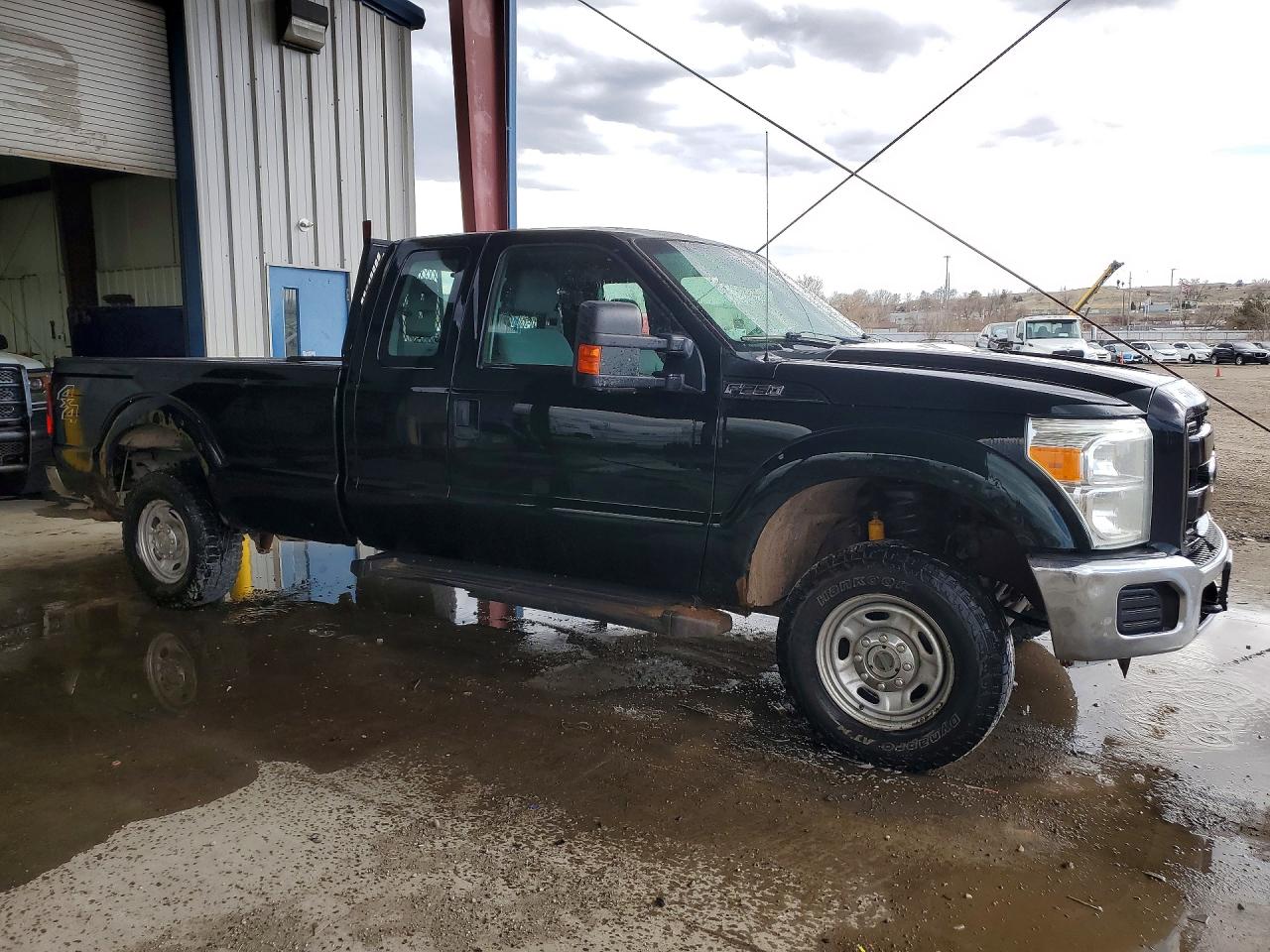 2012 Ford F250 Super Duty Green vin: 1FT7X2B67CEC35297